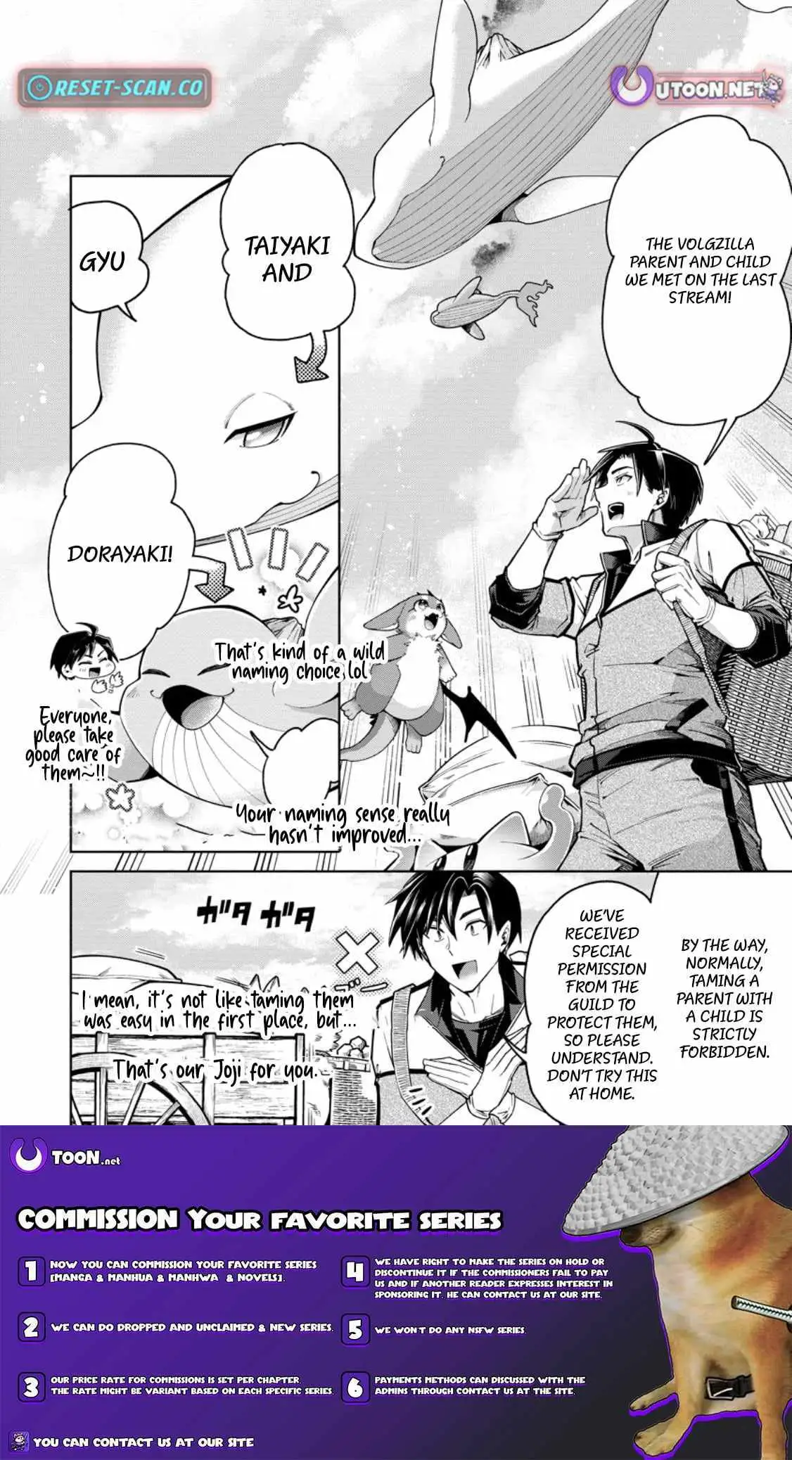 I'm an Overworked Corporate Slave, but After Being Embraced by a Dragon, I Started Streaming My Pet Life With a Tiny Dragon and Monsters on a Farm Chapter 13.98 page 10 - 