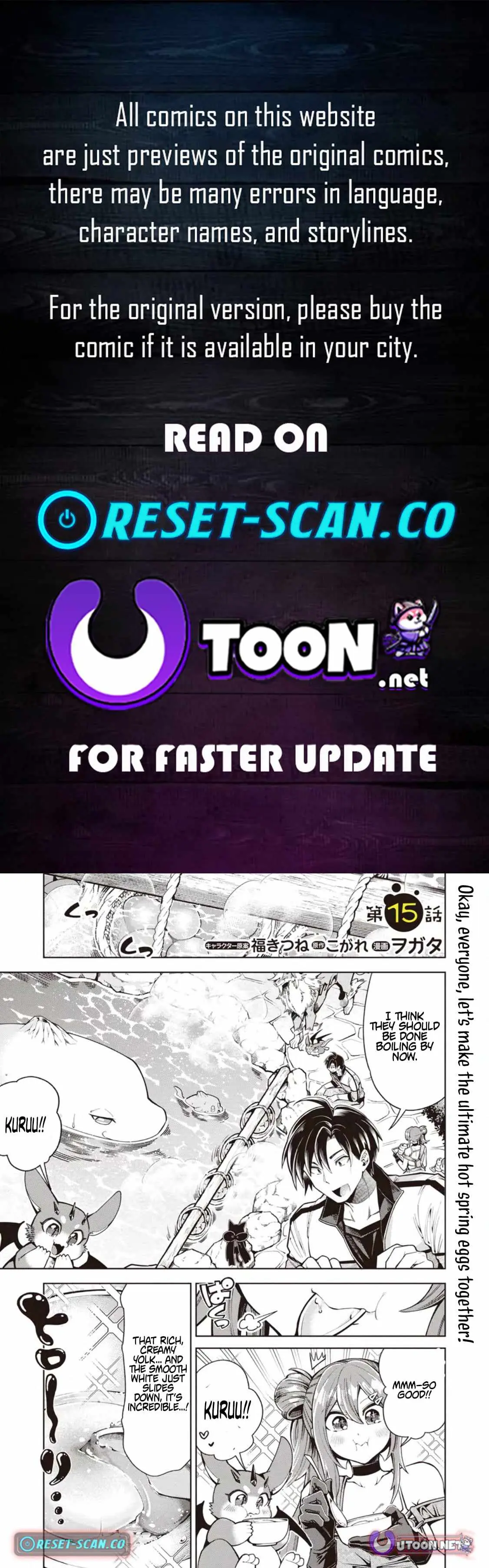 I'm an Overworked Corporate Slave, but After Being Embraced by a Dragon, I Started Streaming My Pet Life With a Tiny Dragon and Monsters on a Farm Chapter 15 page 1 - 