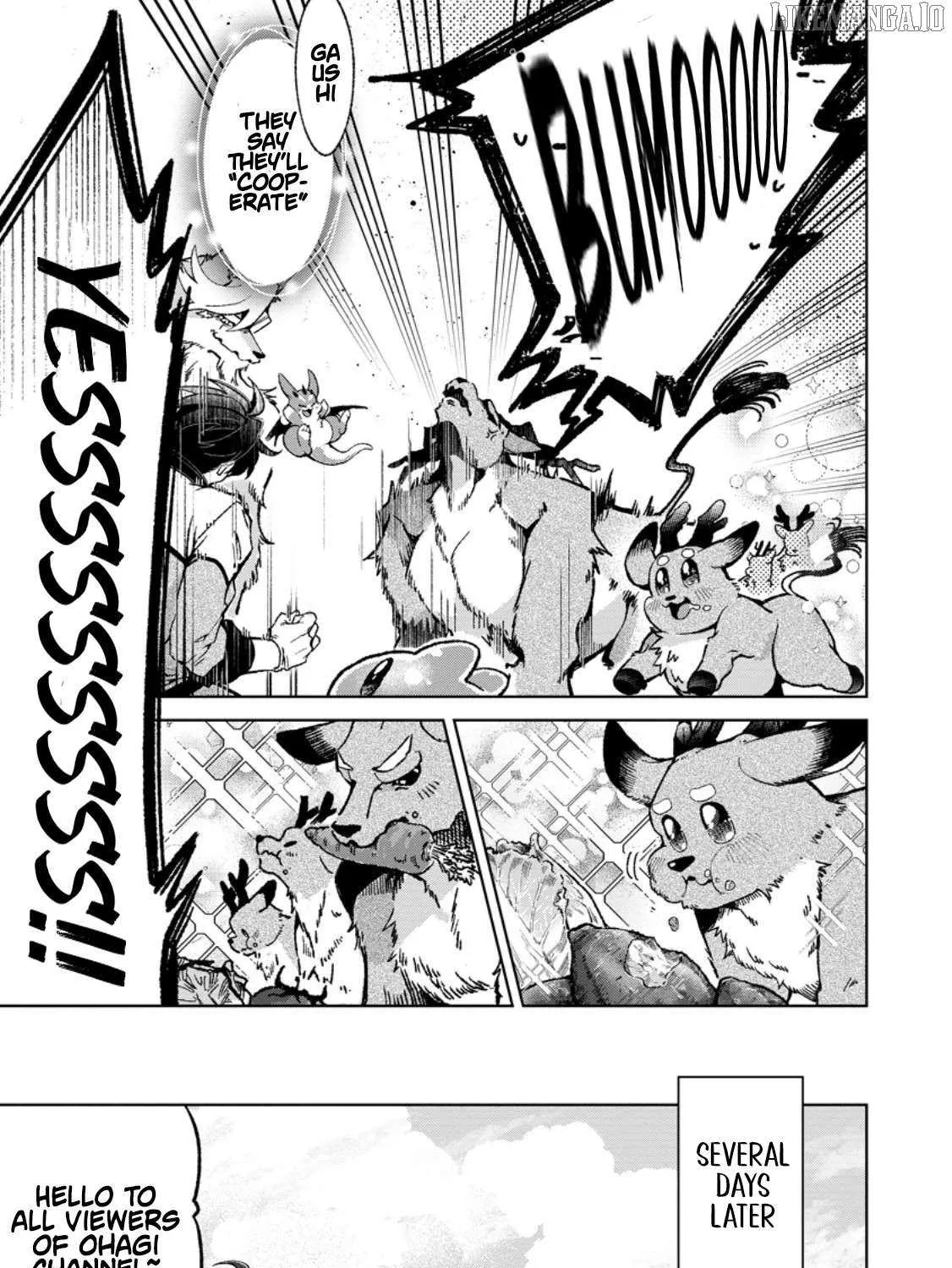 I'm an Overworked Corporate Slave, but After Being Embraced by a Dragon, I Started Streaming My Pet Life With a Tiny Dragon and Monsters on a Farm Chapter 7.3 page 14 - 
