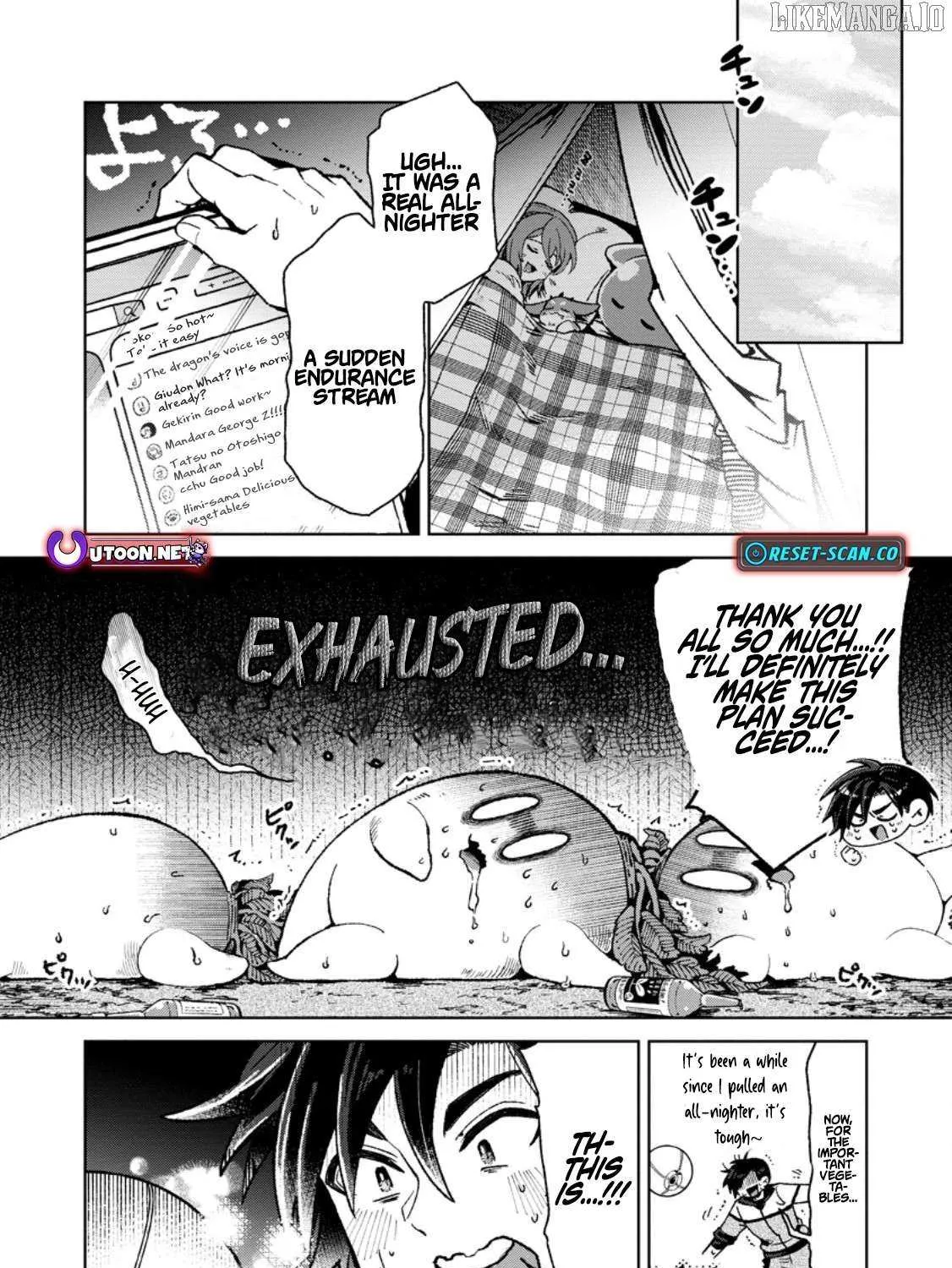 I'm an Overworked Corporate Slave, but After Being Embraced by a Dragon, I Started Streaming My Pet Life With a Tiny Dragon and Monsters on a Farm Chapter 7.3 page 8 - 