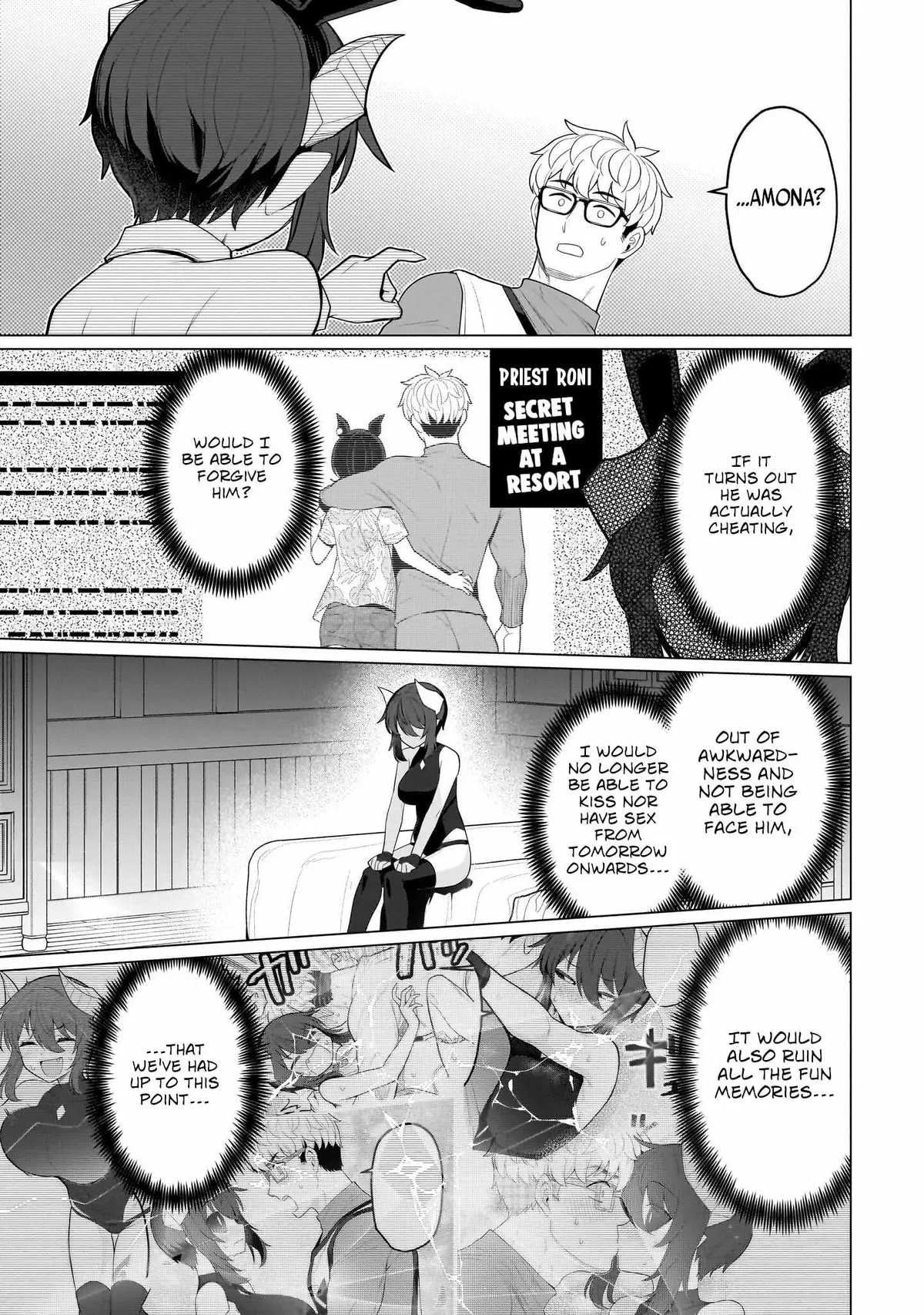I'm Dating a Dark Summoner Chapter 75 page 7 - 