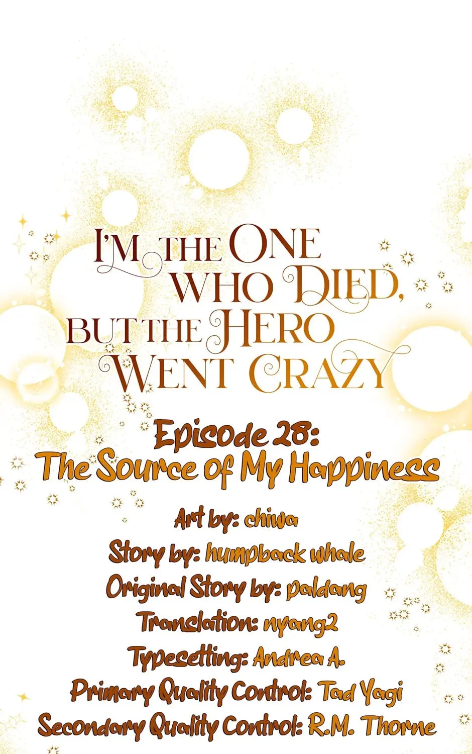 I'm Dead, But the Hero Went Crazy Chapter 28 page 1 - 