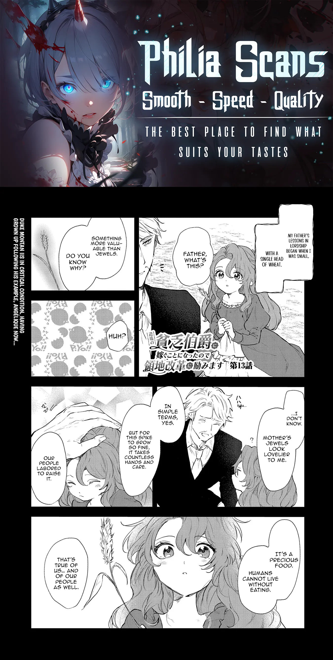 I'm Going to Marry the Poor Count in the Frontier, so I'll Work Hard to Reform the Territory Chapter 13 page 1 - 