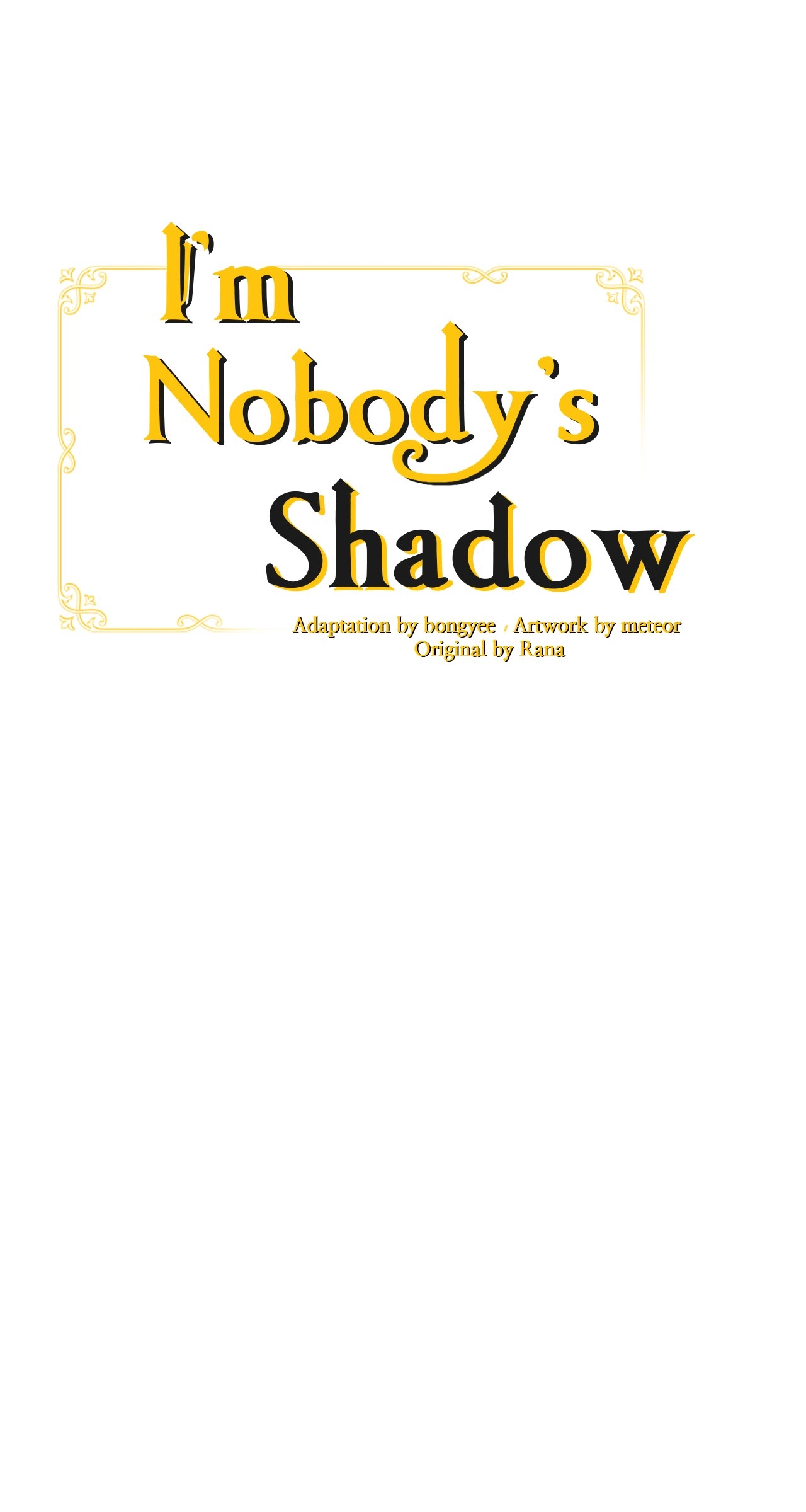 I'm Nobody's Shadow Chapter 11 page 29 - 