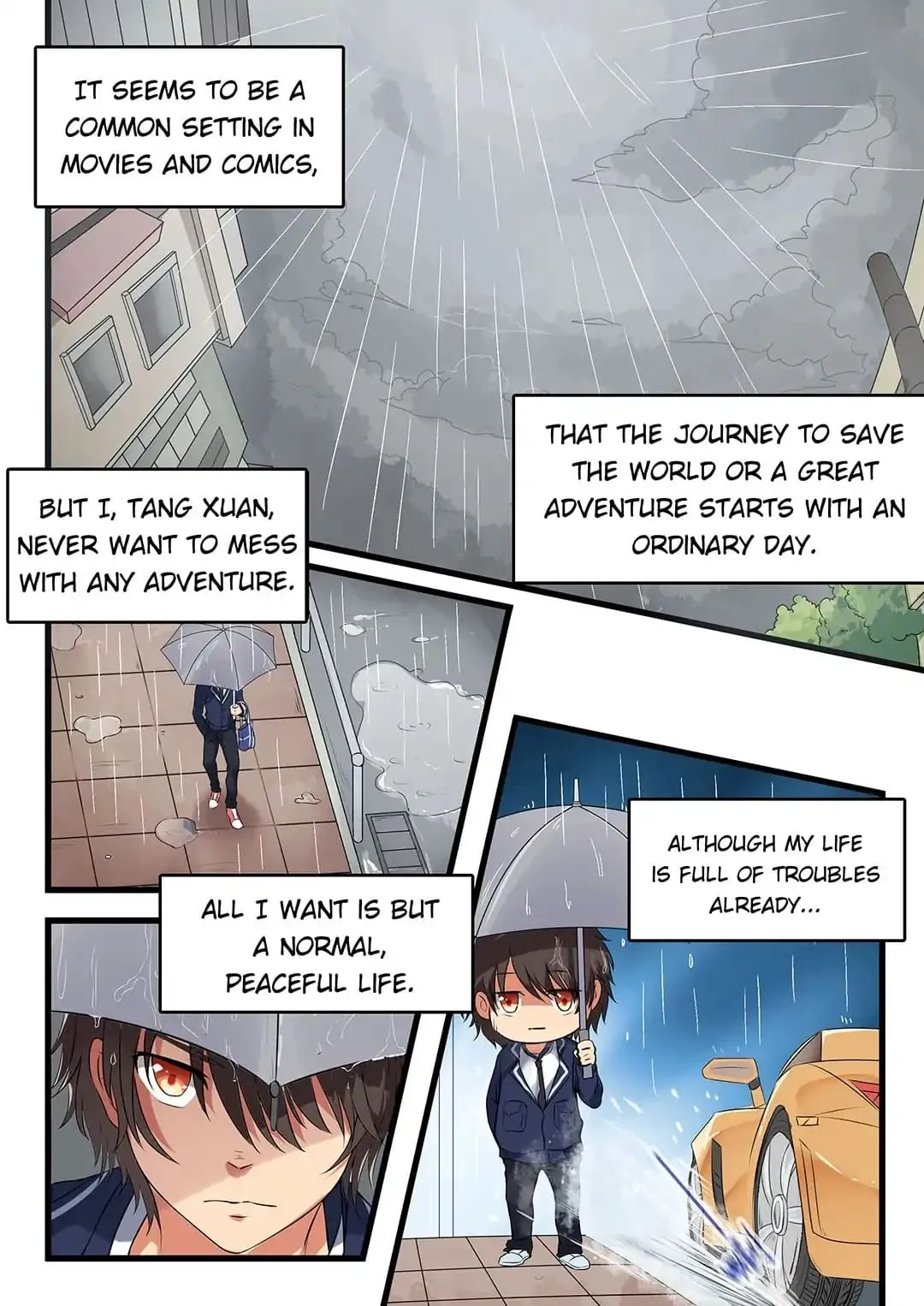 I'm Not A Monk Chapter 1 page 2 - 