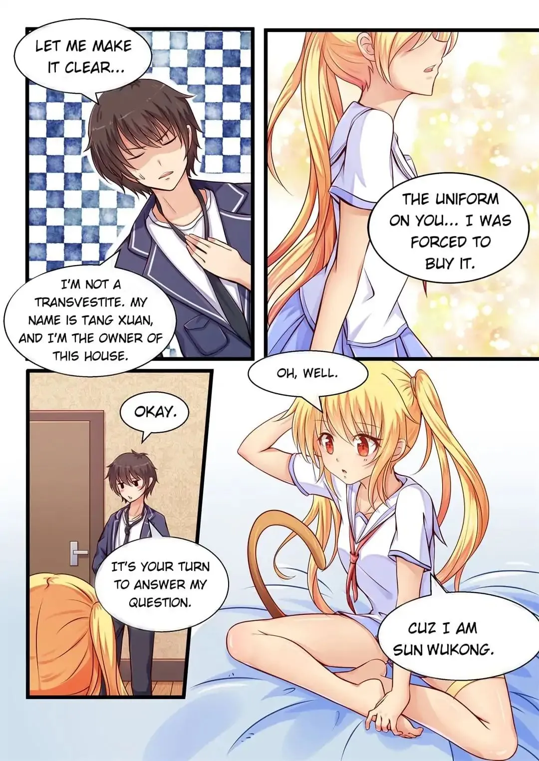 I'm Not A Monk Chapter 3 page 2 - 