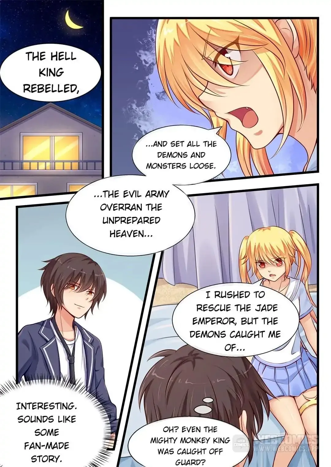 I'm Not A Monk Chapter 4 page 1 - 