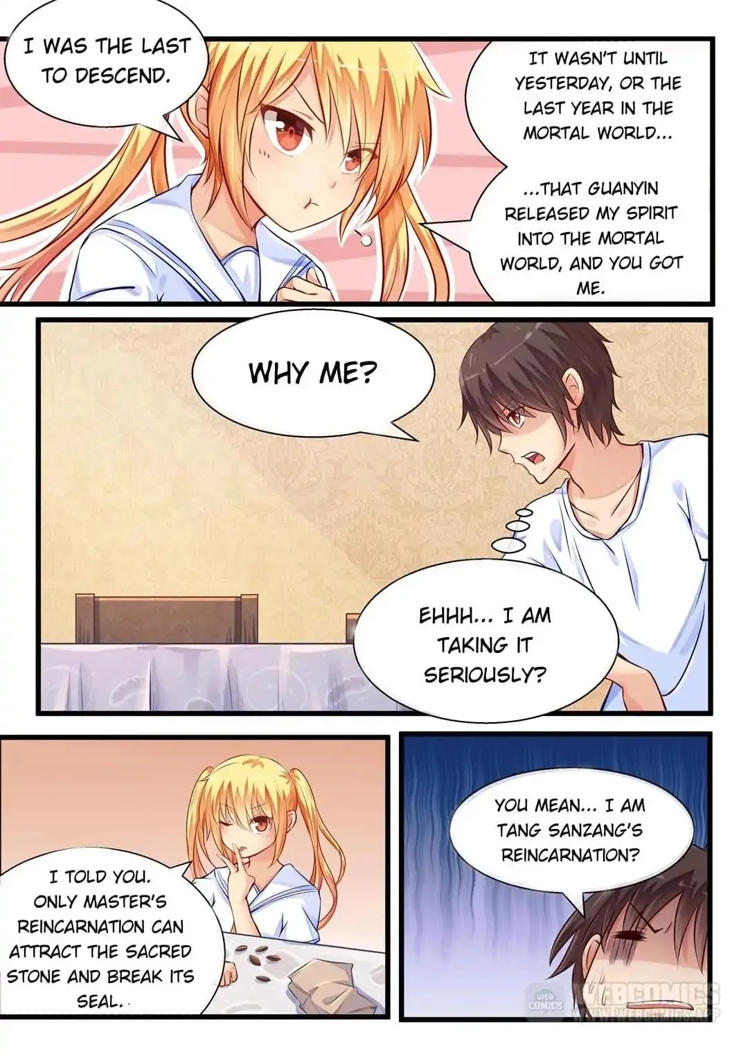 I'm Not A Monk Chapter 4 page 7 - 