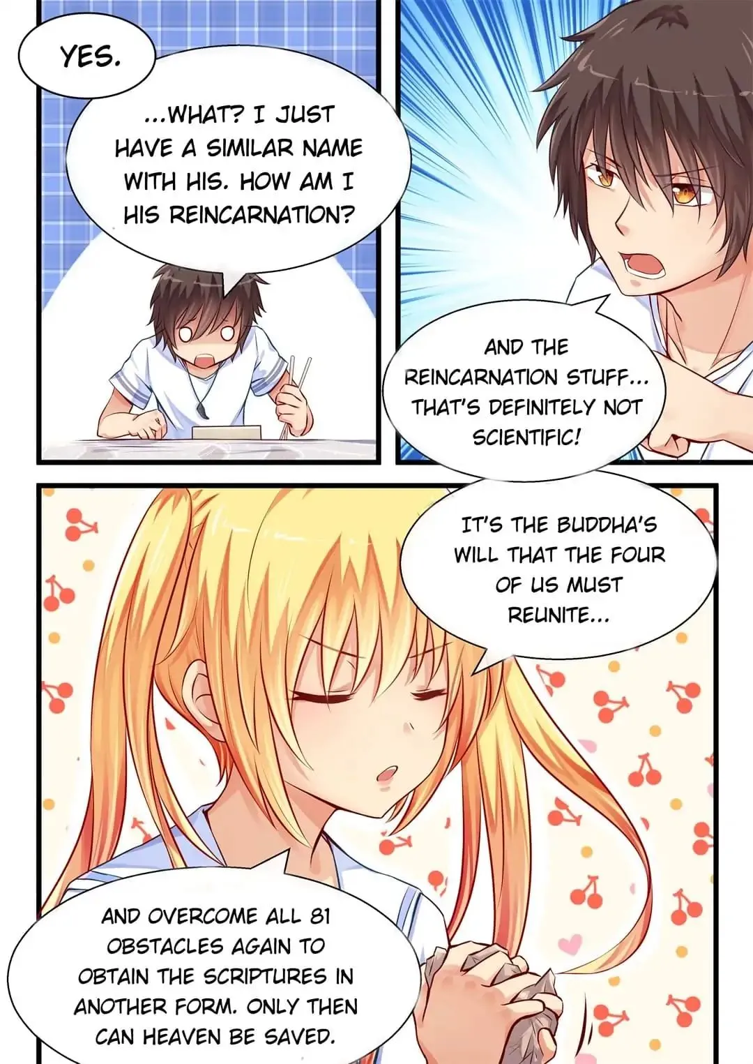 I'm Not A Monk Chapter 4 page 8 - 
