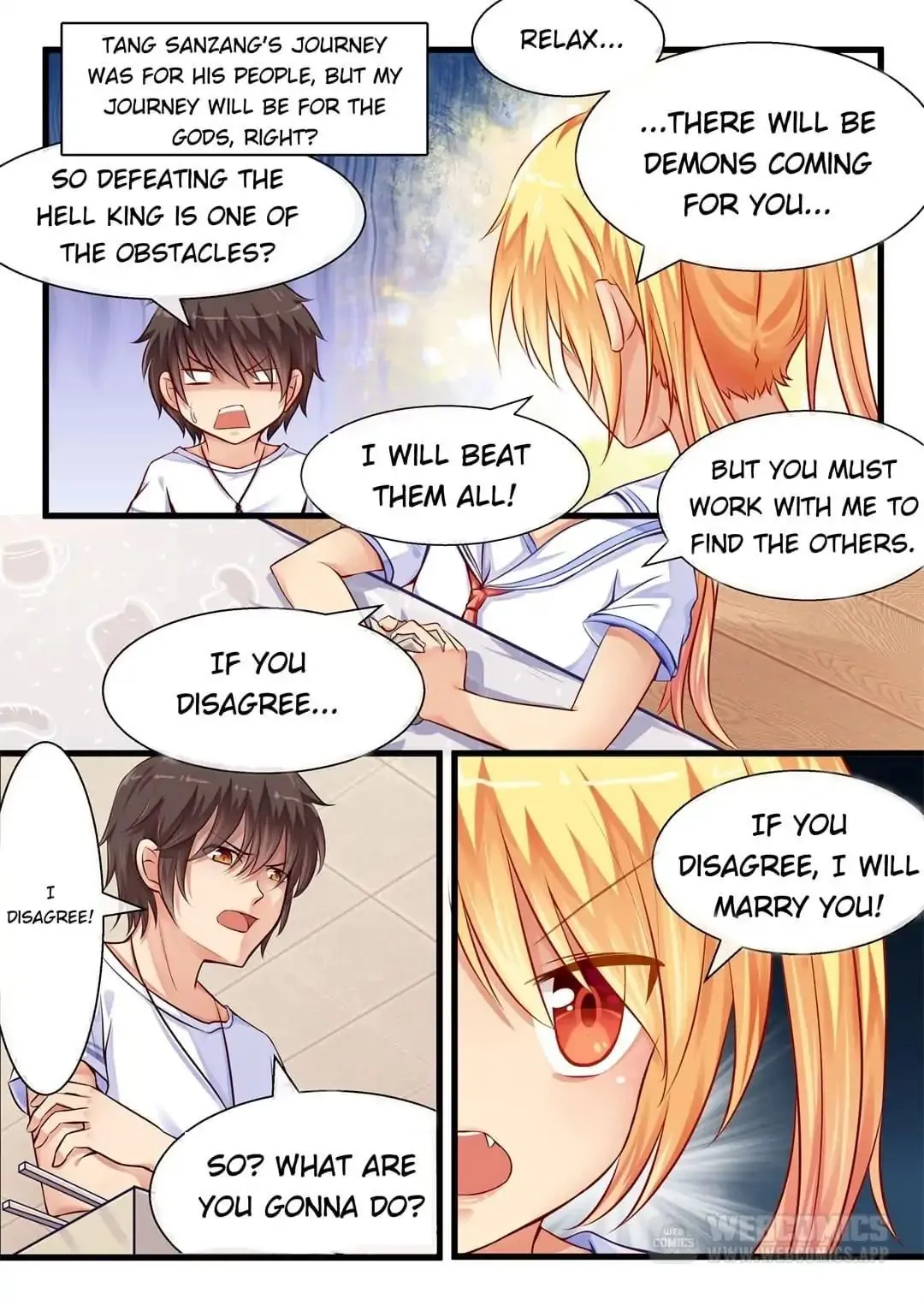 I'm Not A Monk Chapter 4 page 9 - 