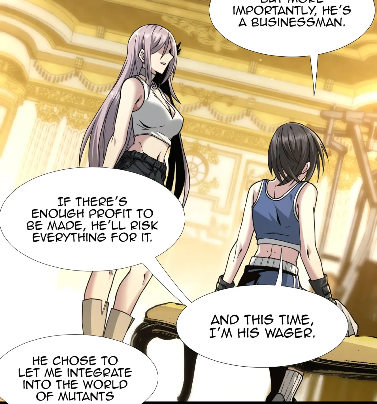 I'm Really Not the Evil God's Lackey (Colored) Chapter 1.1 page 85 - 