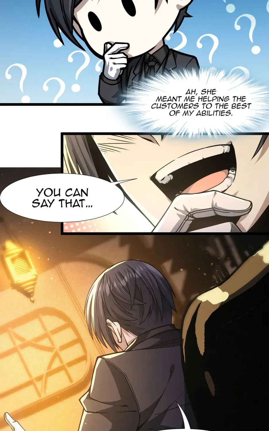 I'm Really Not the Evil God's Lackey (Colored) Chapter 1.2 page 57 - 
