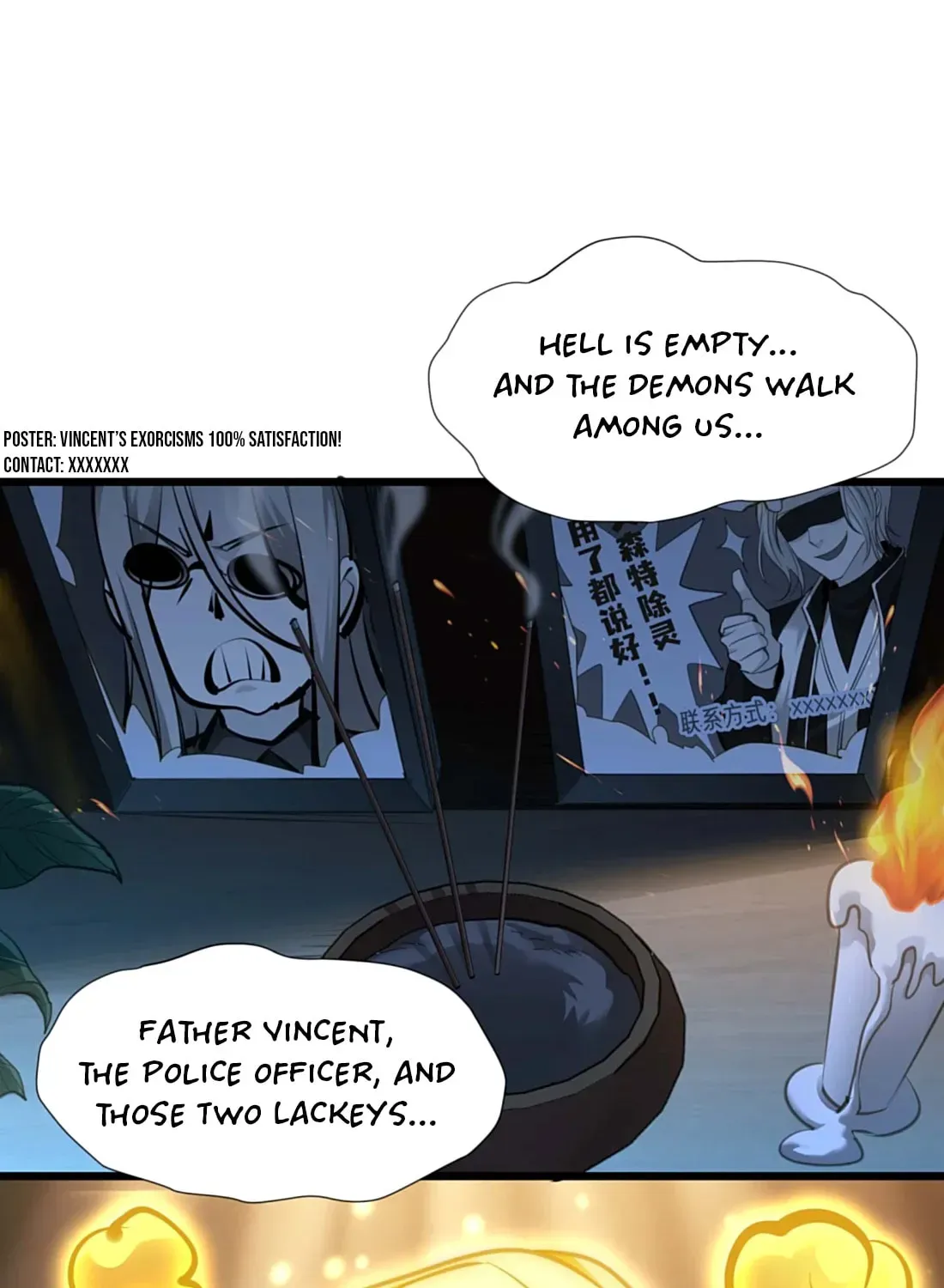I'm Really Not the Evil God's Lackey (Colored) Chapter 1.5 page 22 - 