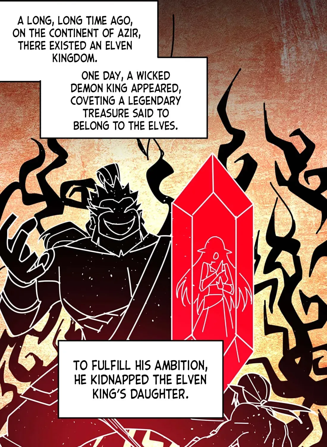 I'm Really Not the Evil God's Lackey (Colored) Chapter 1.5 page 74 - 