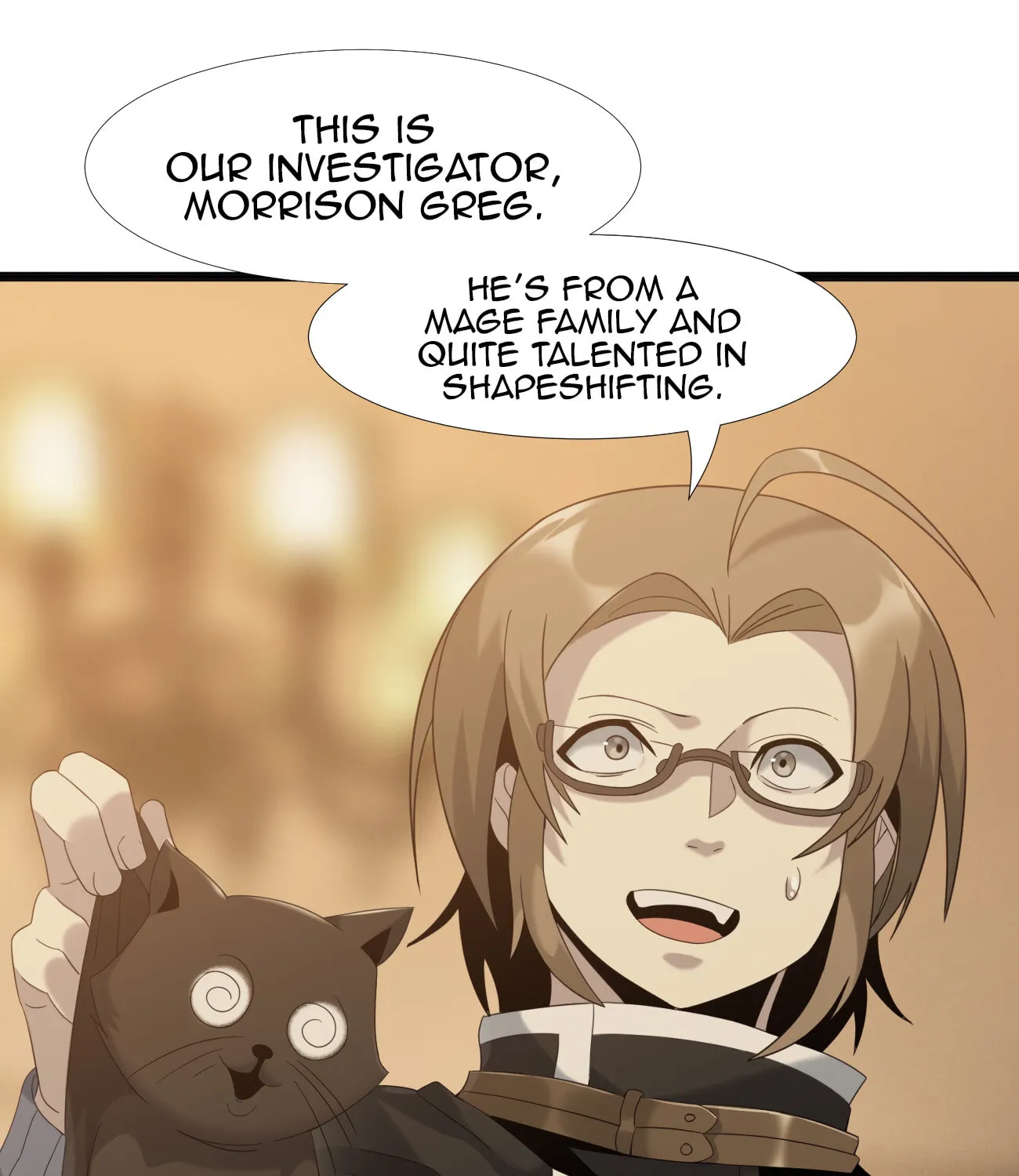 I'm Really Not the Evil God's Lackey (Colored) Chapter 11 page 46 - 