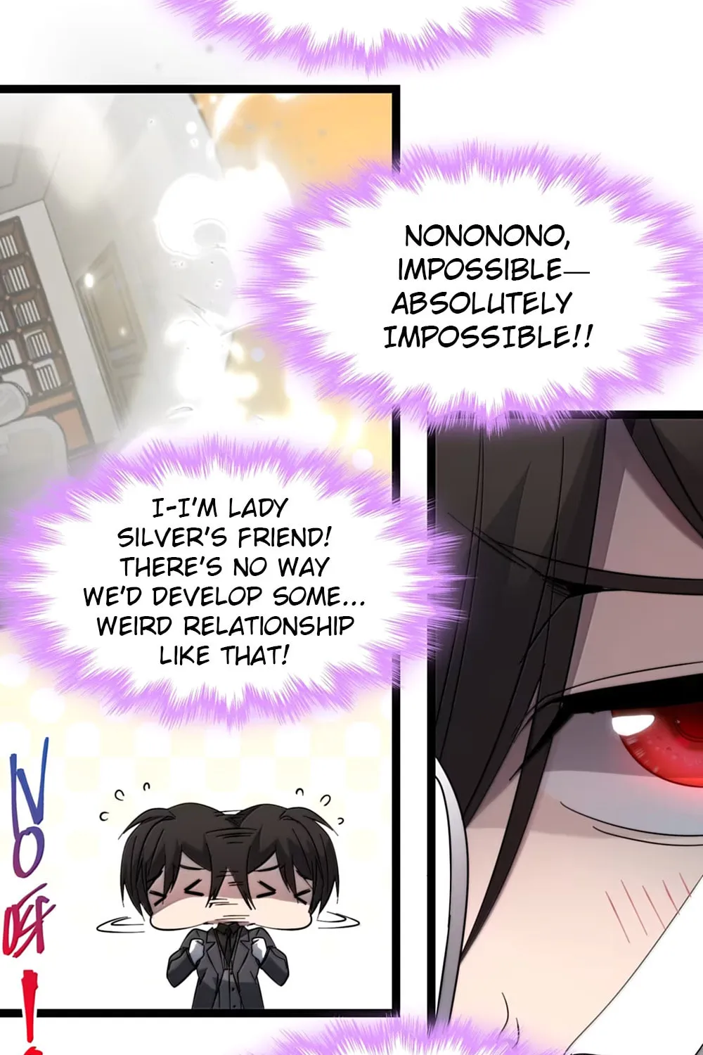 I'm Really Not the Evil God's Lackey (Colored) Chapter 161 page 36 - 
