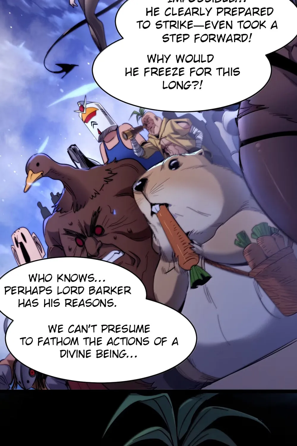 I'm Really Not the Evil God's Lackey (Colored) Chapter 161 page 84 - 