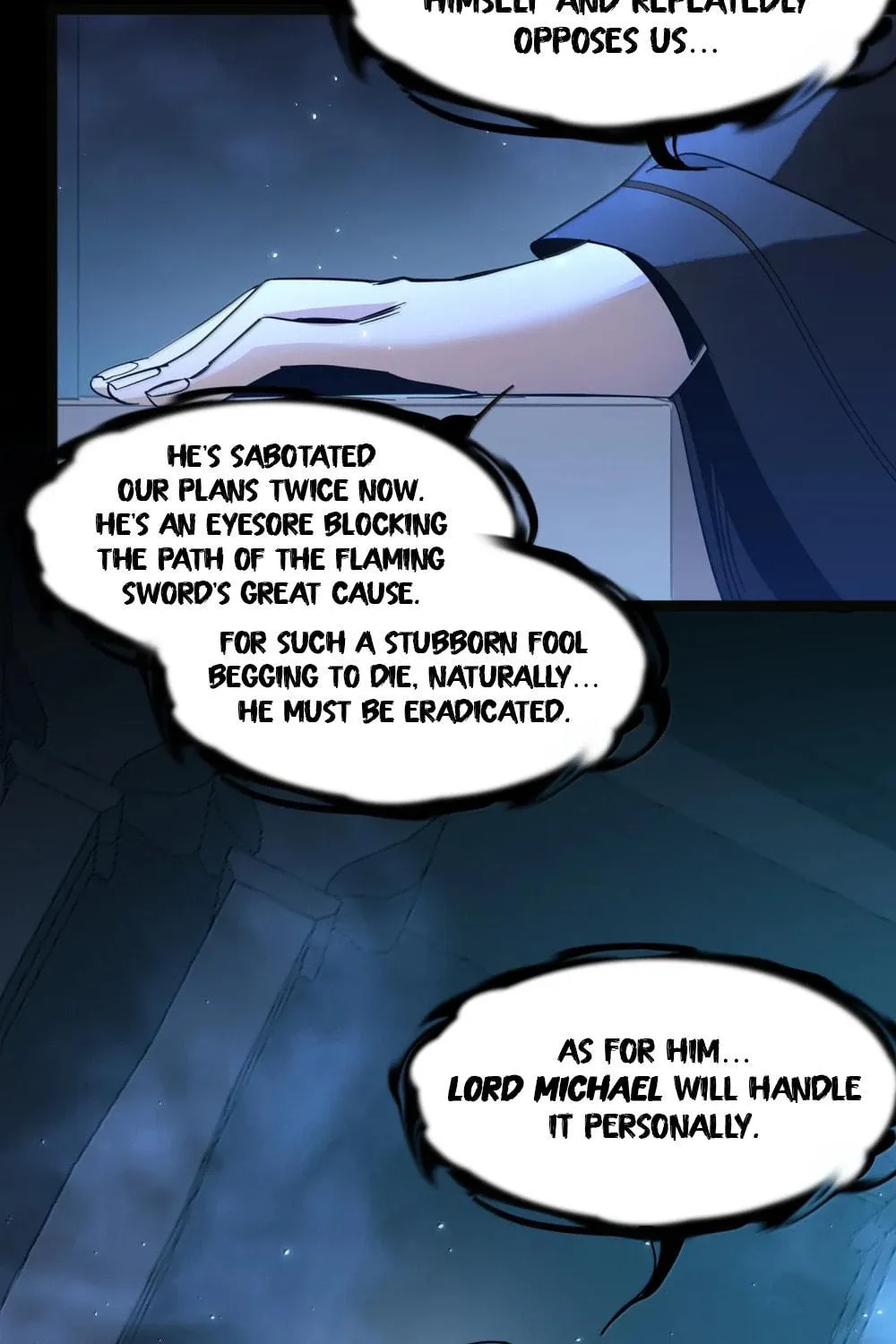 I'm Really Not the Evil God's Lackey (Colored) Chapter 168 page 23 - 