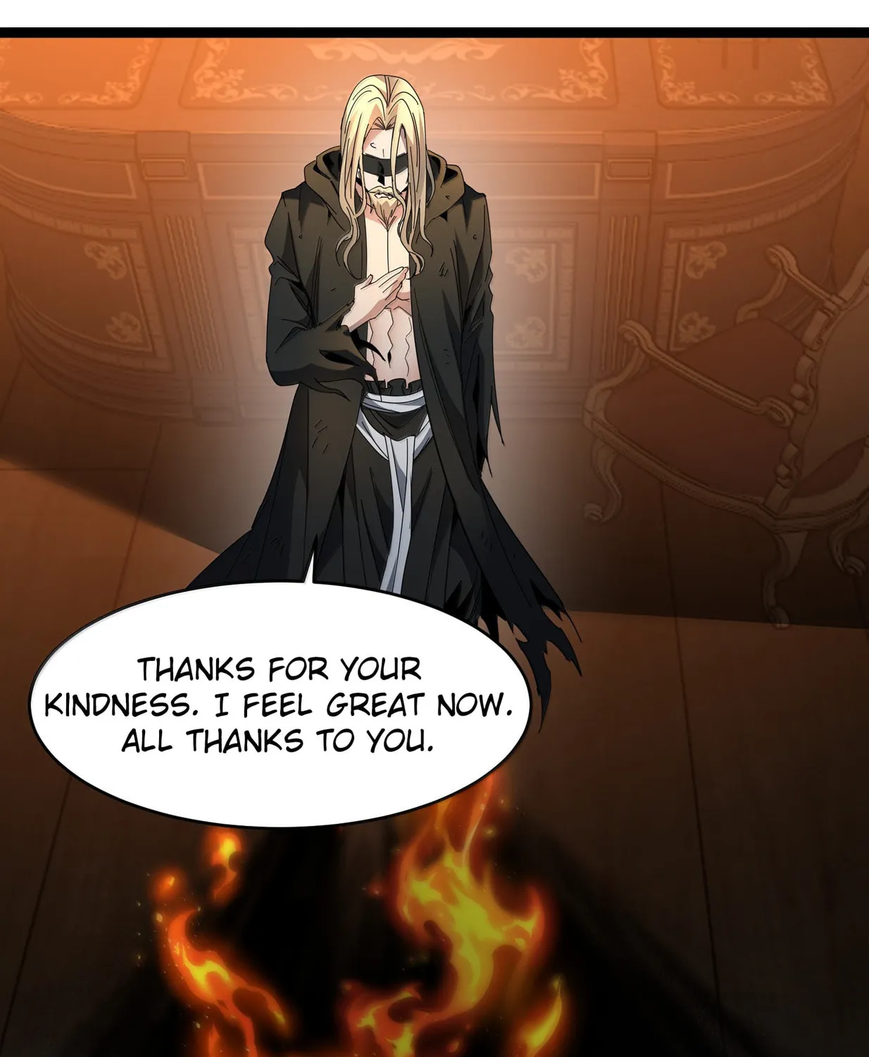 I'm Really Not the Evil God's Lackey (Colored) Chapter 169 page 54 - 