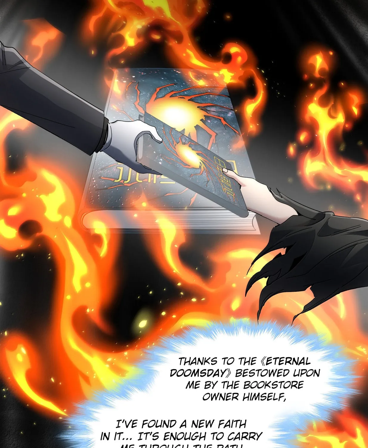 I'm Really Not the Evil God's Lackey (Colored) Chapter 169 page 56 - 