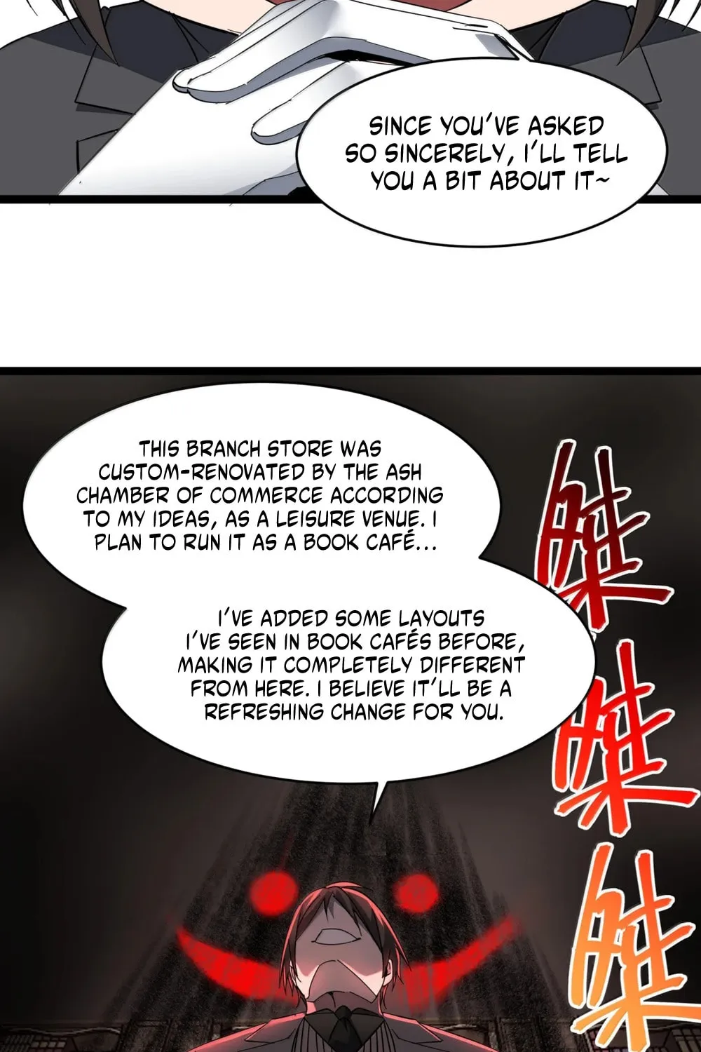I'm Really Not the Evil God's Lackey (Colored) Chapter 170 page 54 - 