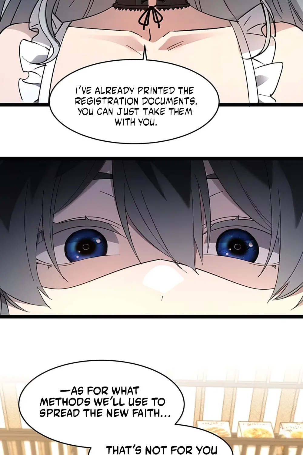 I'm Really Not the Evil God's Lackey (Colored) Chapter 174 page 71 - 