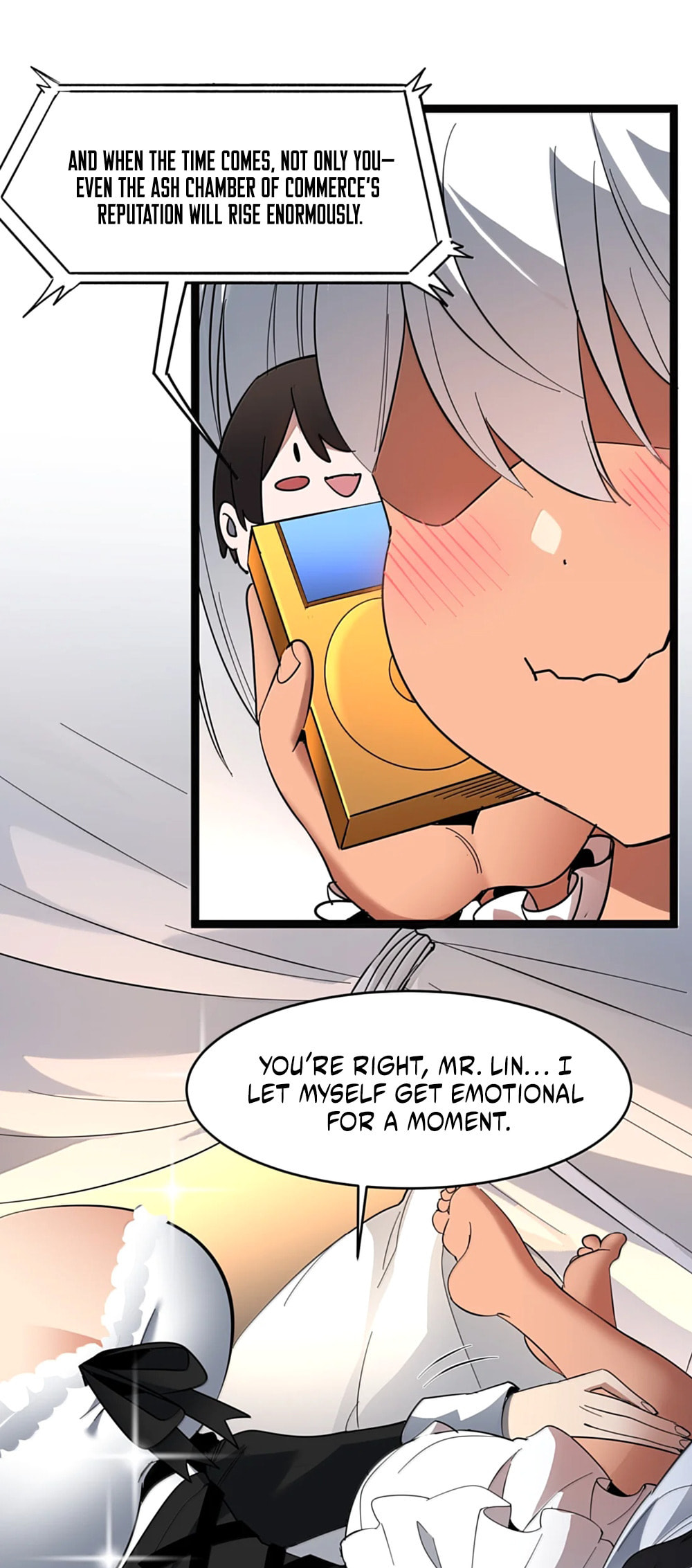 I'm Really Not the Evil God's Lackey (Colored) Chapter 177 page 27 - 