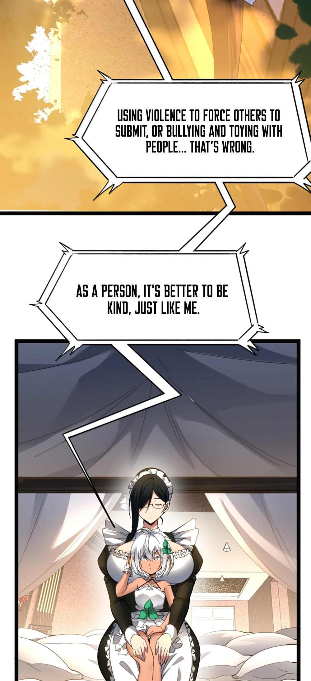 I'm Really Not the Evil God's Lackey (Colored) Chapter 177 page 4 - 