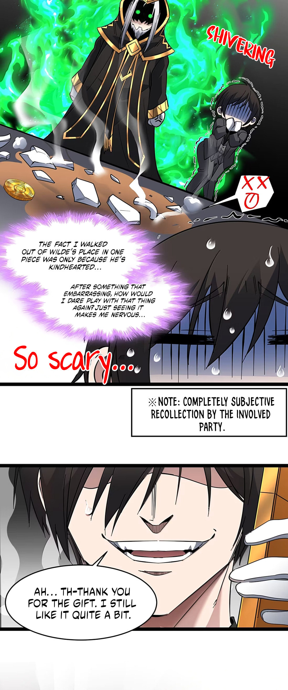 I'm Really Not the Evil God's Lackey (Colored) Chapter 177 page 34 - 