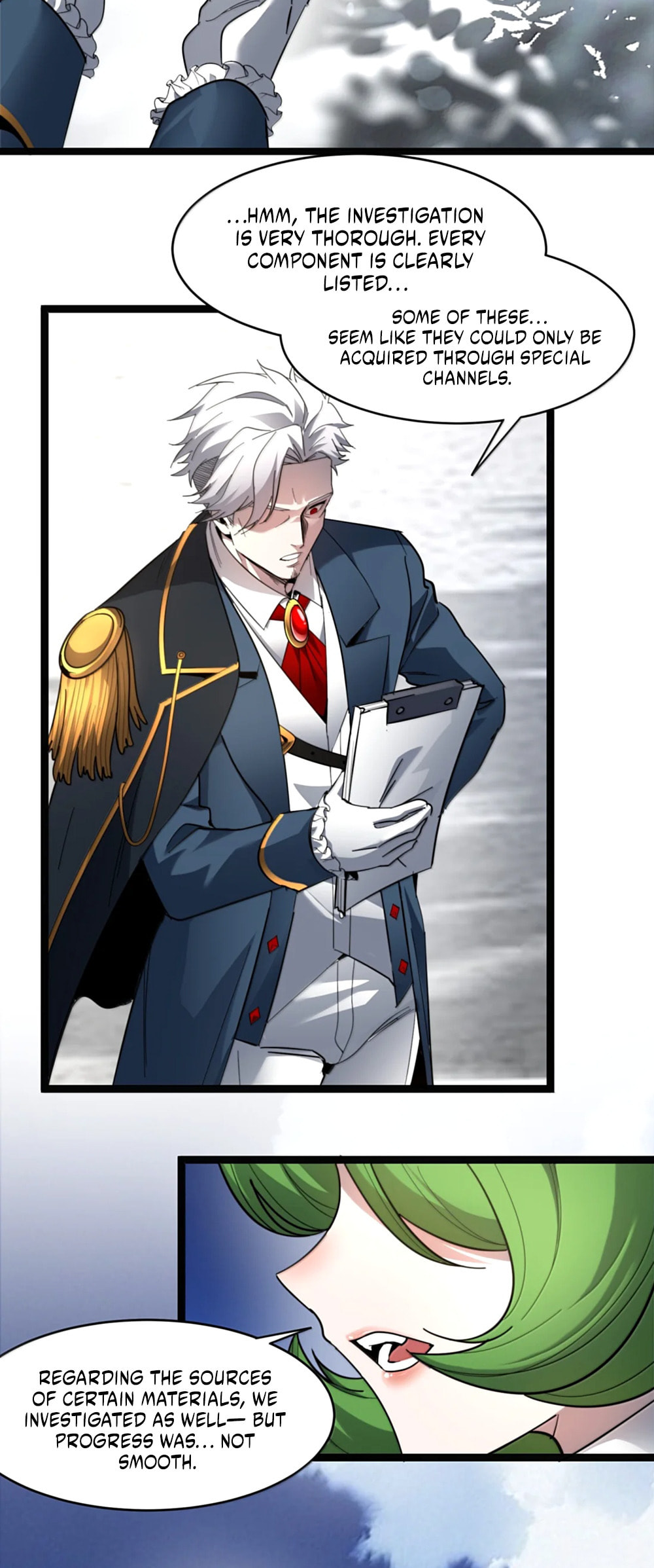 I'm Really Not the Evil God's Lackey (Colored) Chapter 178 page 33 - 