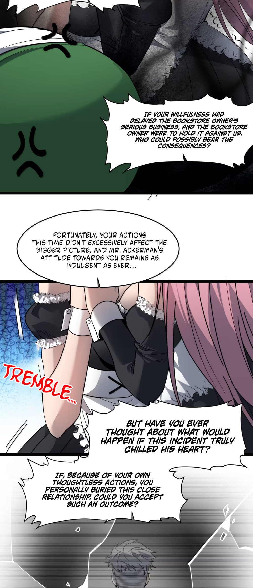 I'm Really Not the Evil God's Lackey (Colored) Chapter 179 page 4 - 