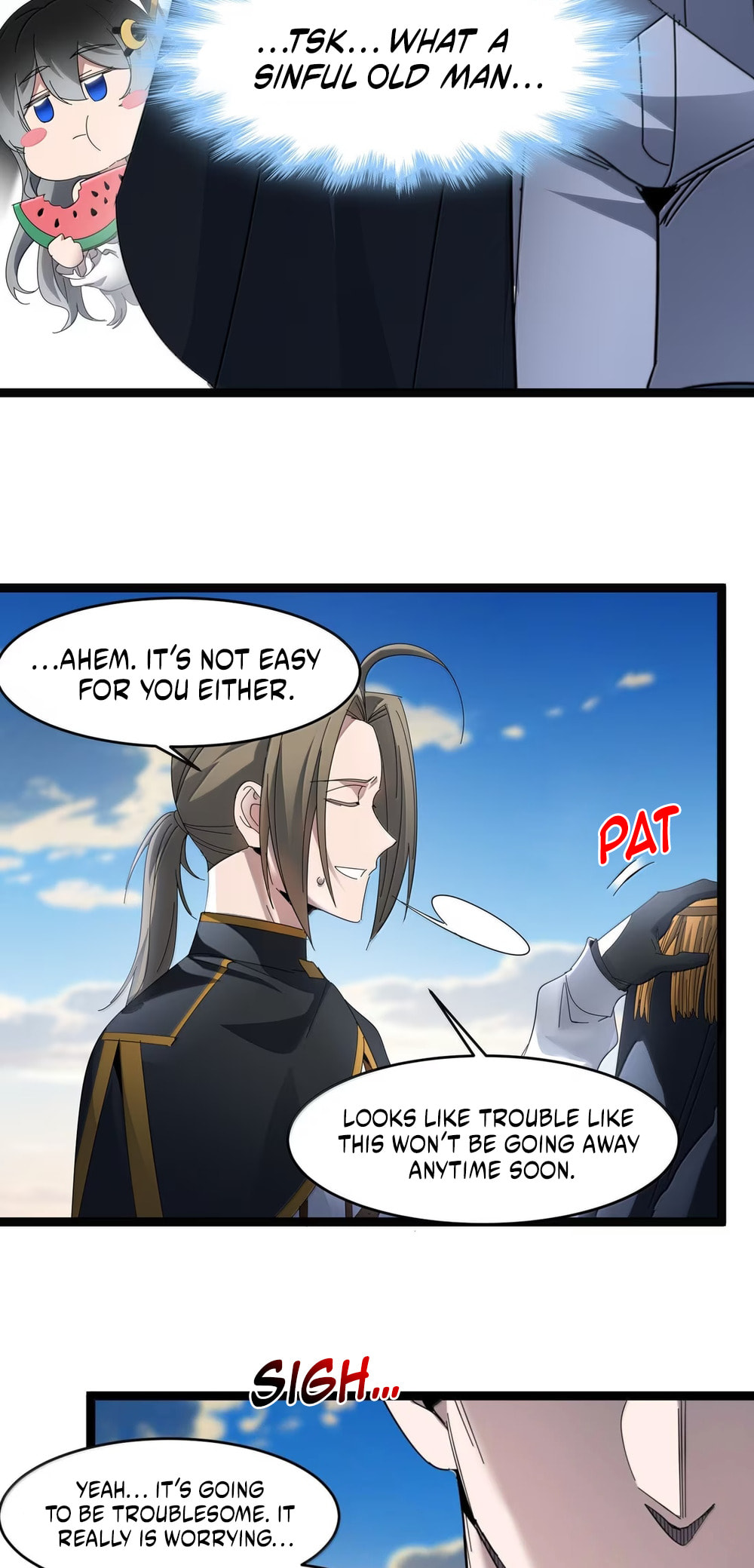 I'm Really Not the Evil God's Lackey (Colored) Chapter 179 page 37 - 