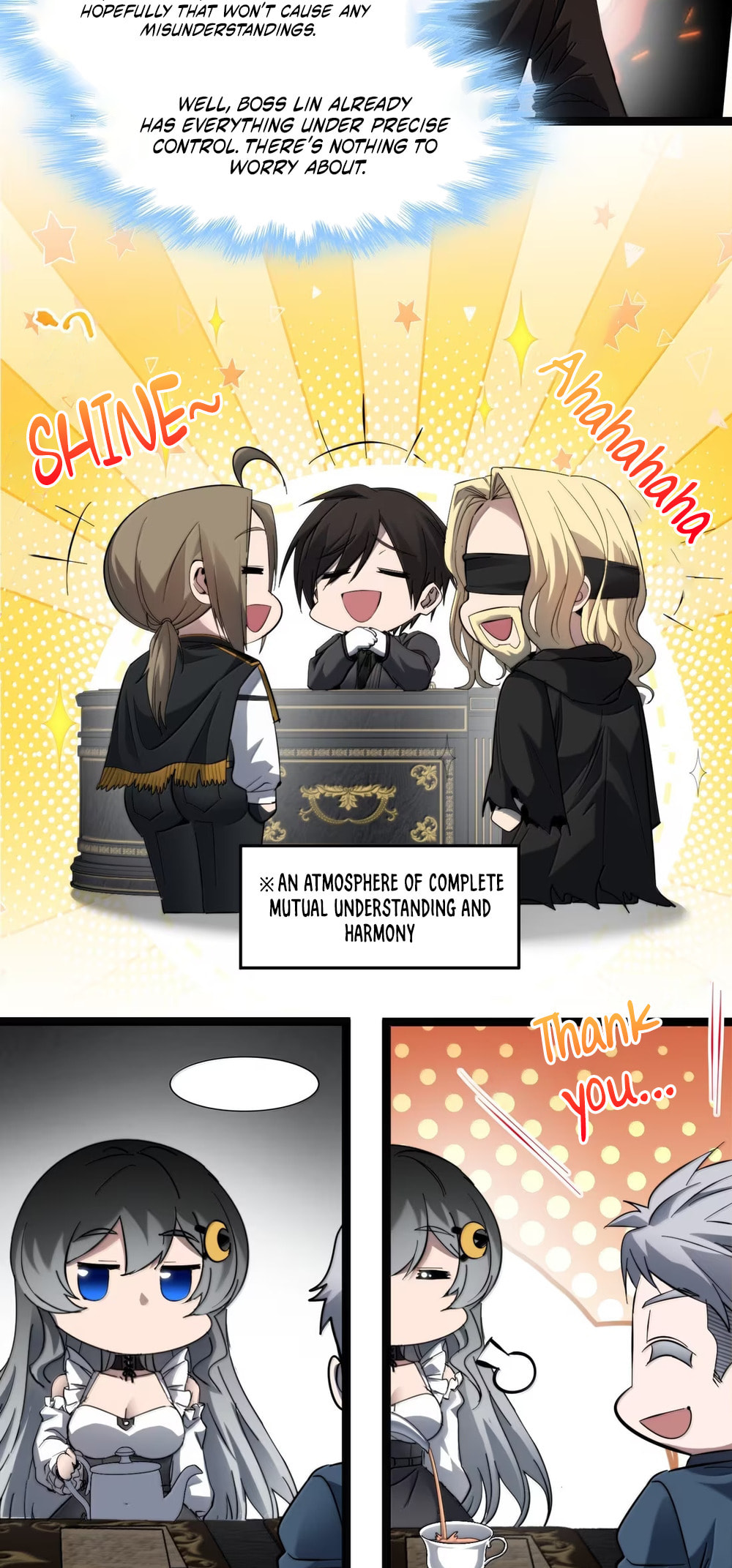 I'm Really Not the Evil God's Lackey (Colored) Chapter 180 page 34 - 