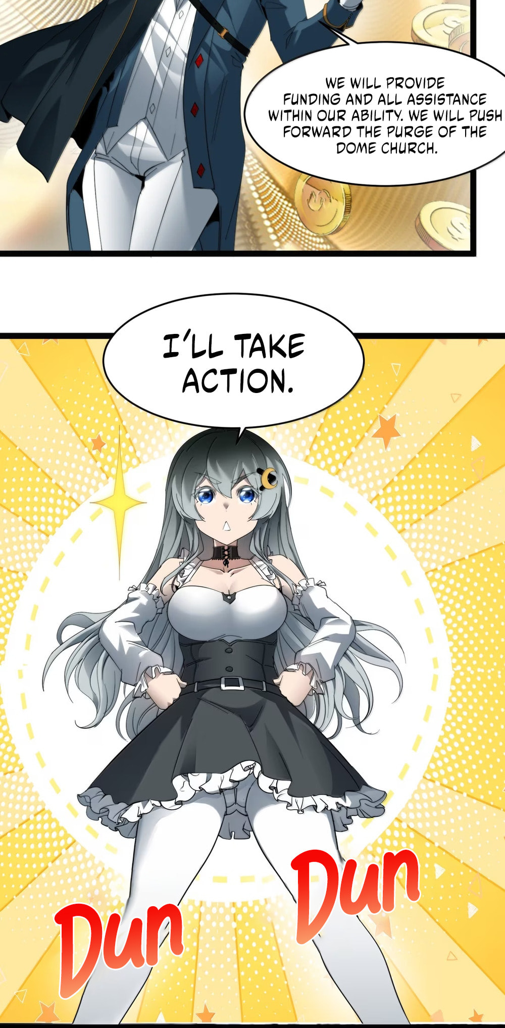 I'm Really Not the Evil God's Lackey (Colored) Chapter 180 page 8 - 