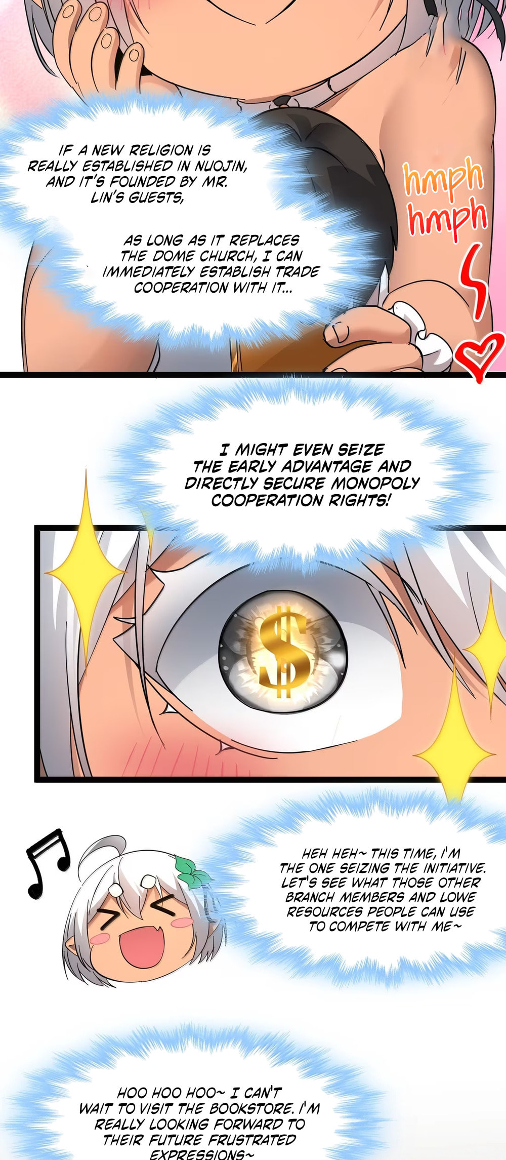I'm Really Not the Evil God's Lackey (Colored) Chapter 181 page 14 - 