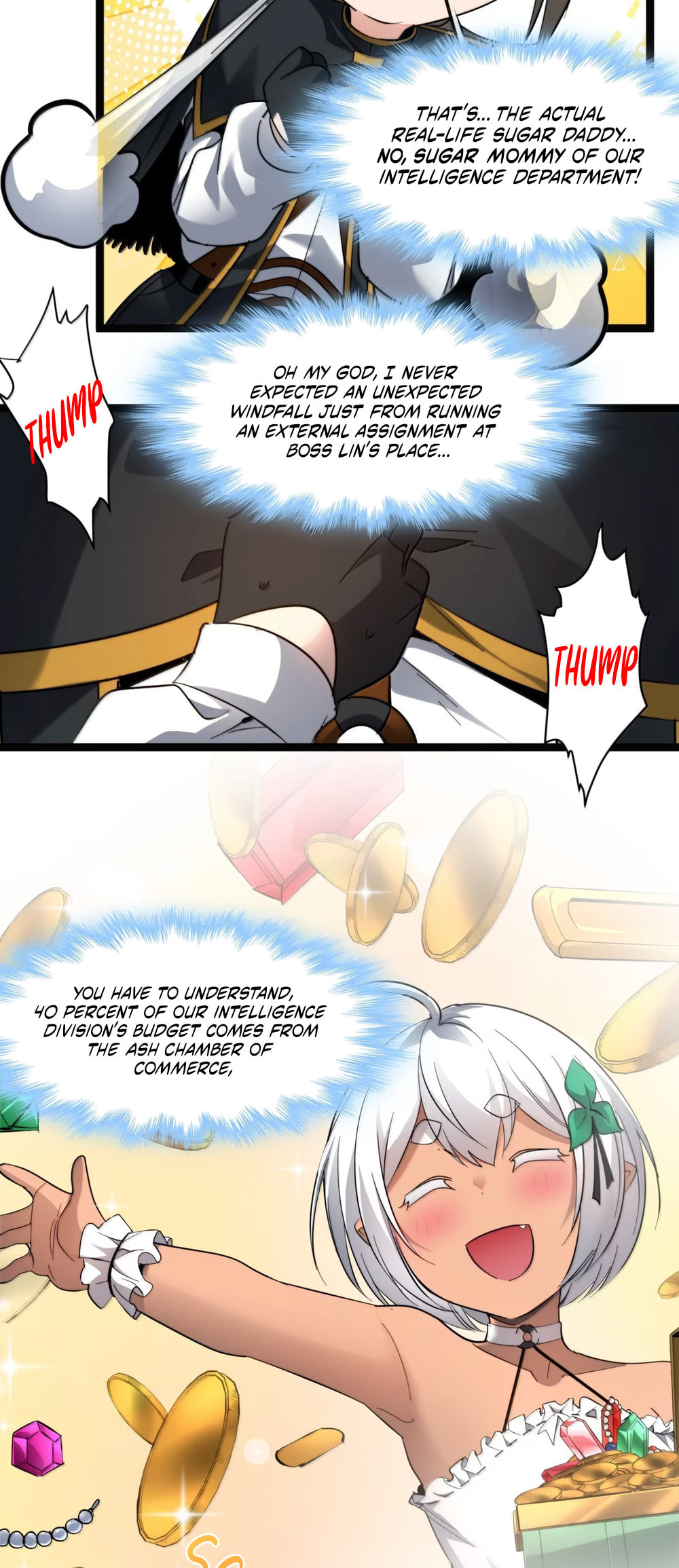 I'm Really Not the Evil God's Lackey (Colored) Chapter 181 page 4 - 