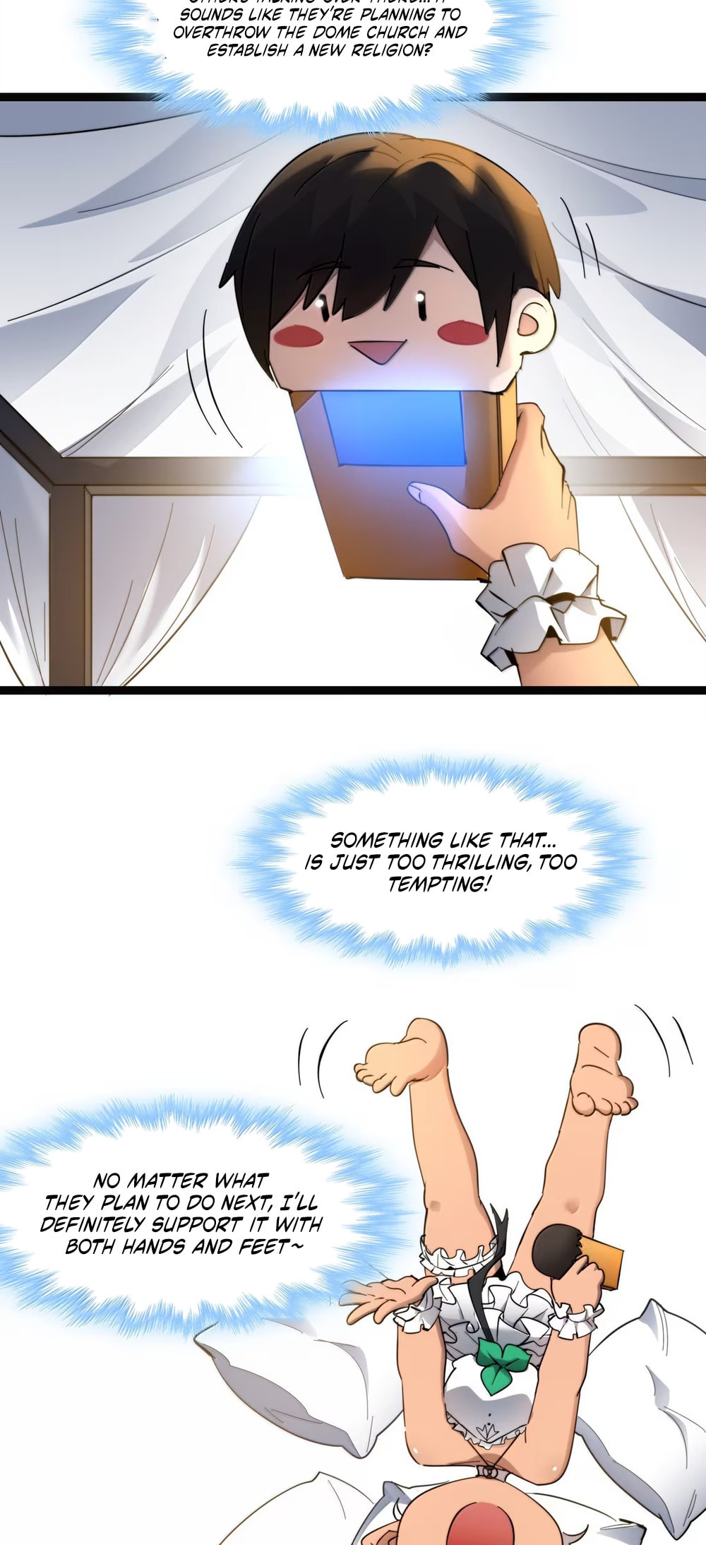 I'm Really Not the Evil God's Lackey (Colored) Chapter 181 page 10 - 