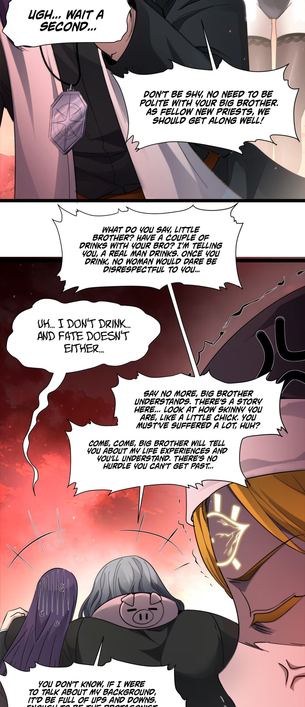 I'm Really Not the Evil God's Lackey (Colored) Chapter 182 page 19 - 