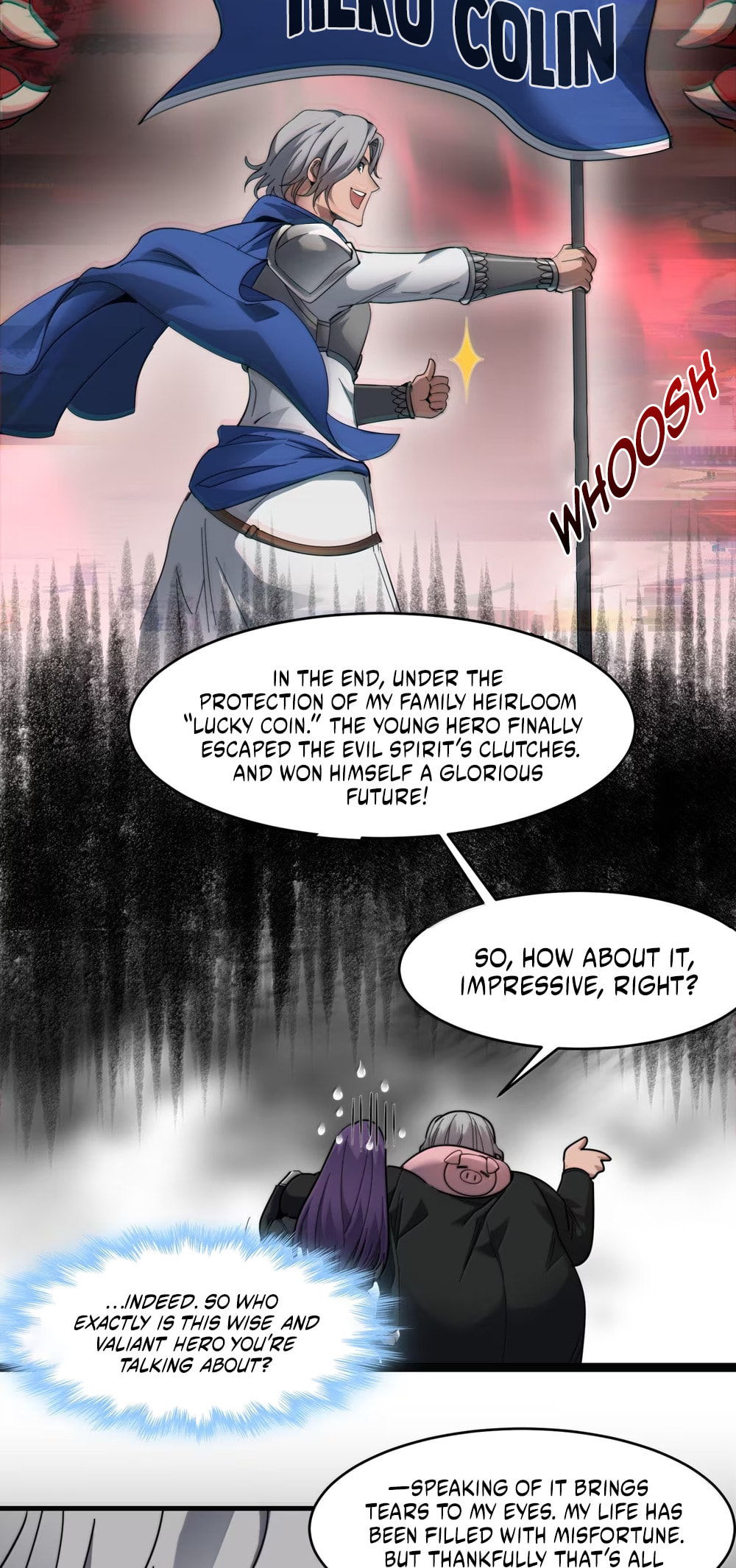 I'm Really Not the Evil God's Lackey (Colored) Chapter 182 page 23 - 