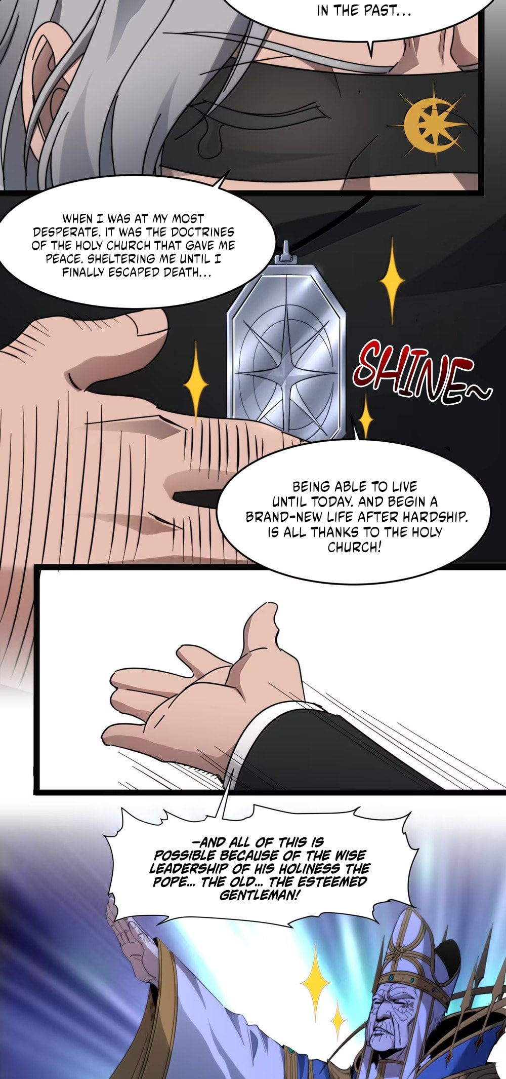 I'm Really Not the Evil God's Lackey (Colored) Chapter 182 page 24 - 