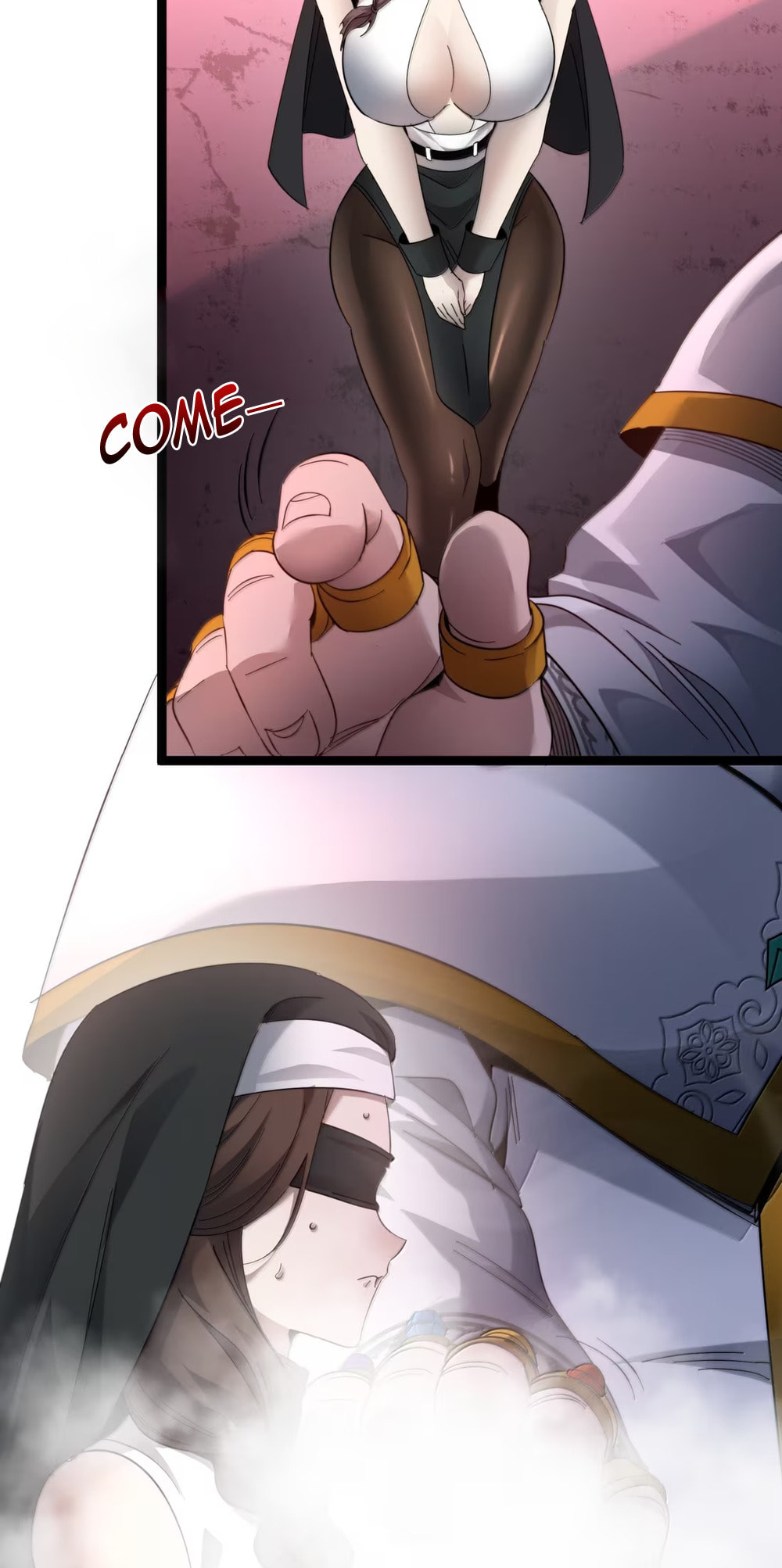 I'm Really Not the Evil God's Lackey (Colored) Chapter 182 page 54 - 