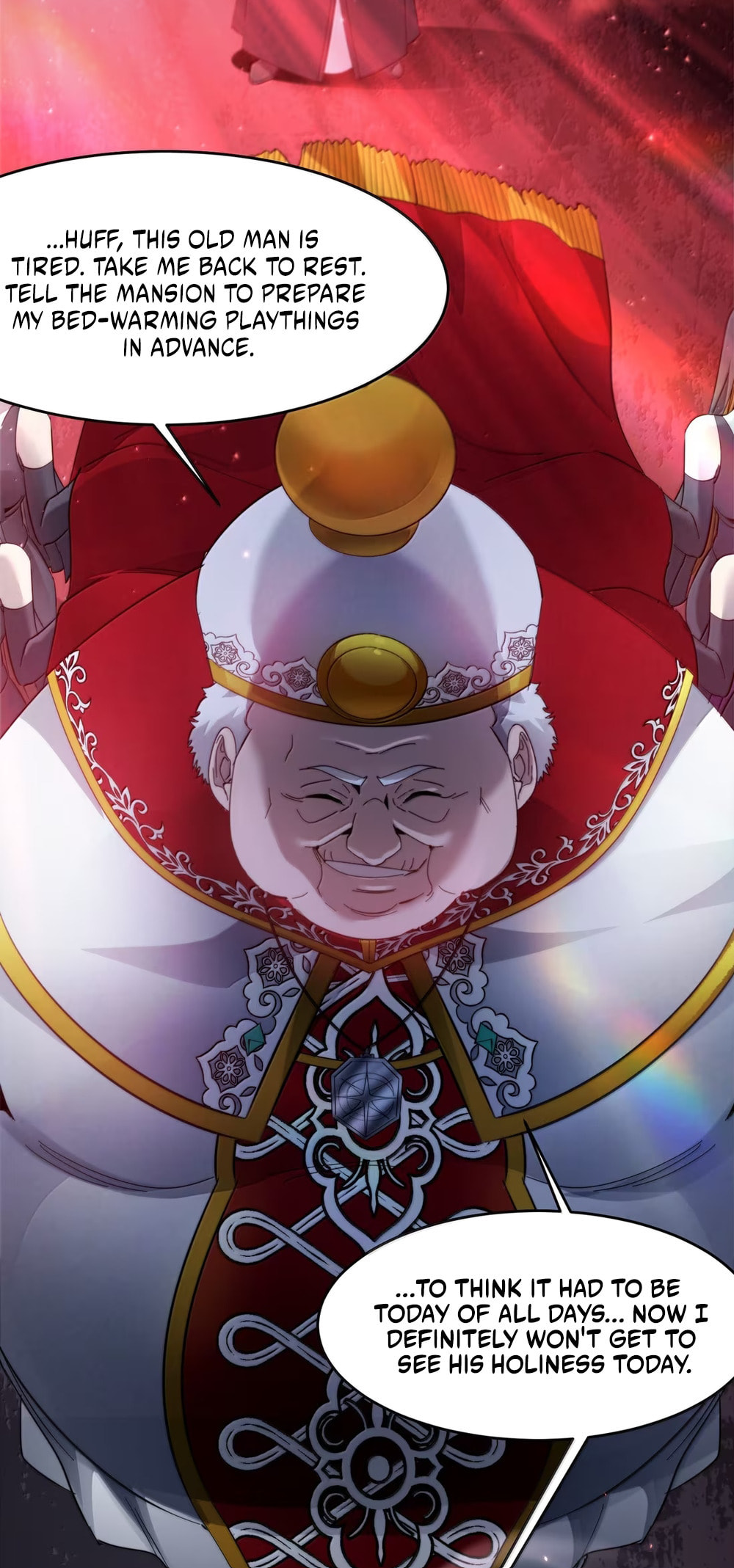 I'm Really Not the Evil God's Lackey (Colored) Chapter 182 page 58 - 