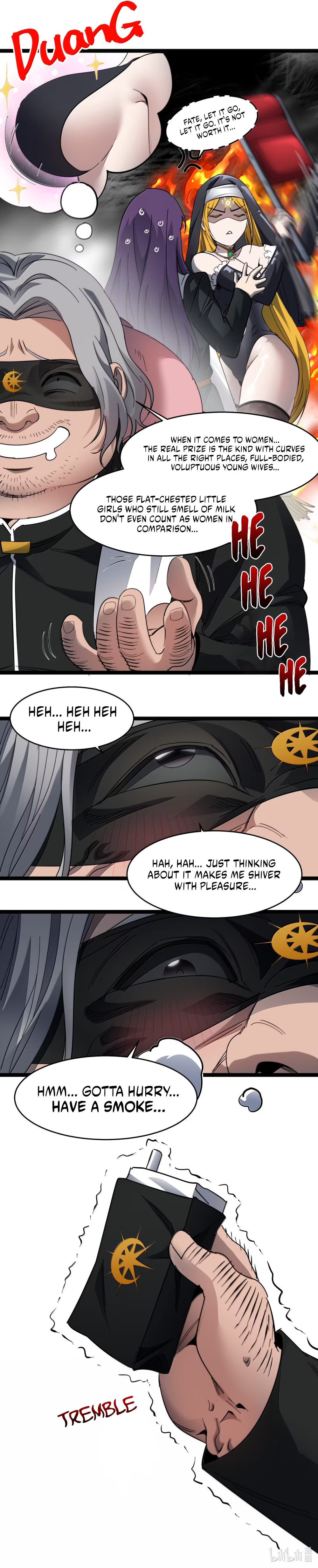 I'm Really Not the Evil God's Lackey (Colored) Chapter 182 page 62 - 