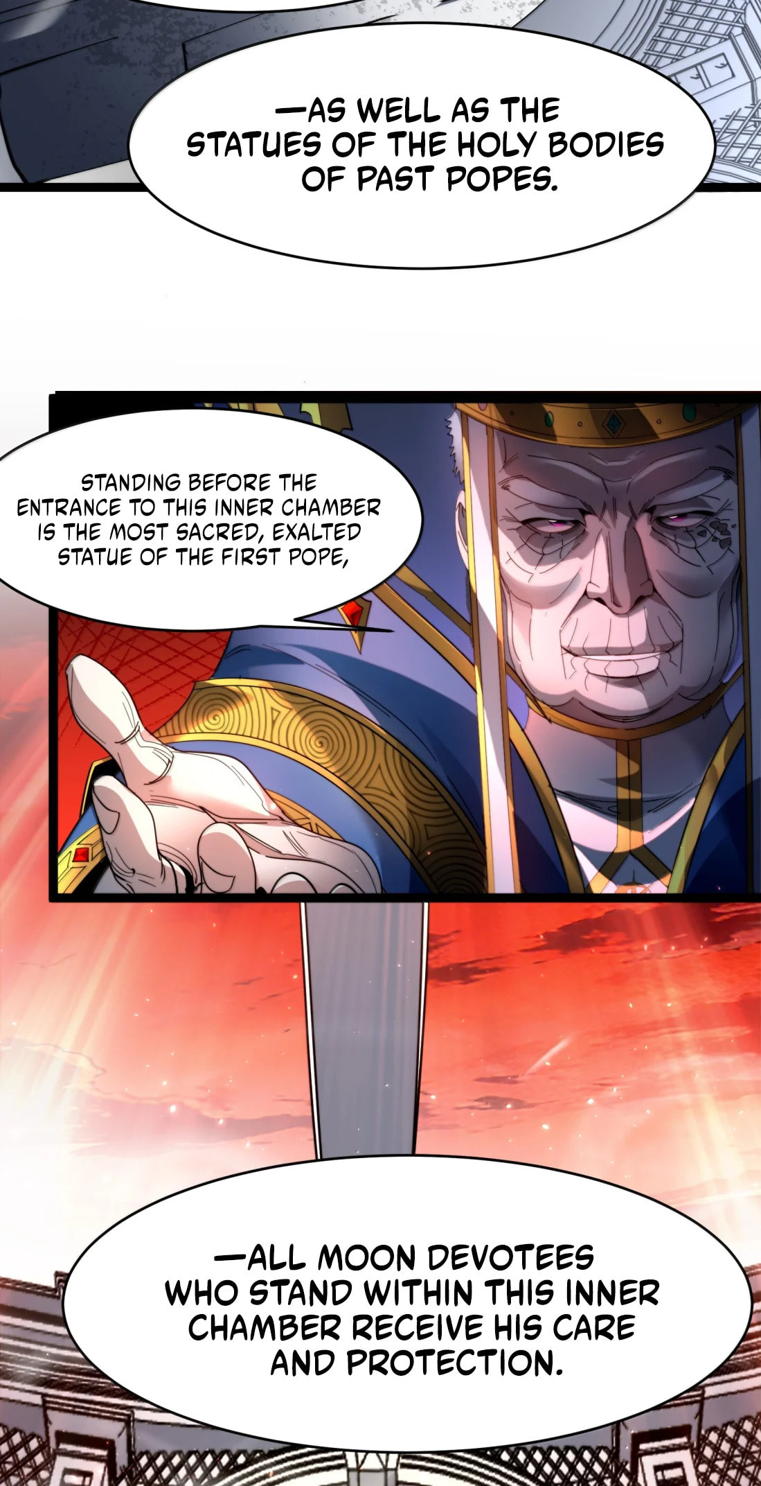 I'm Really Not the Evil God's Lackey (Colored) Chapter 184 page 14 - 