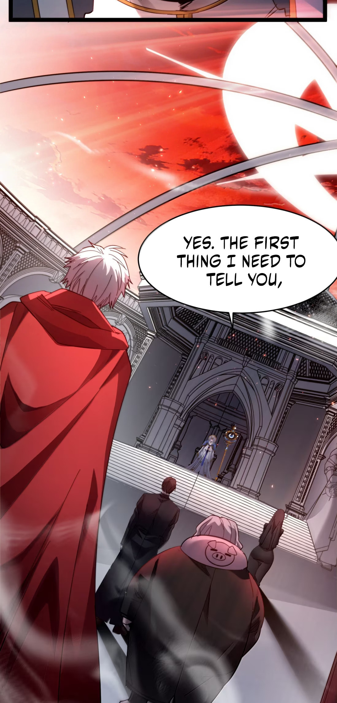 I'm Really Not the Evil God's Lackey (Colored) Chapter 184 page 20 - 