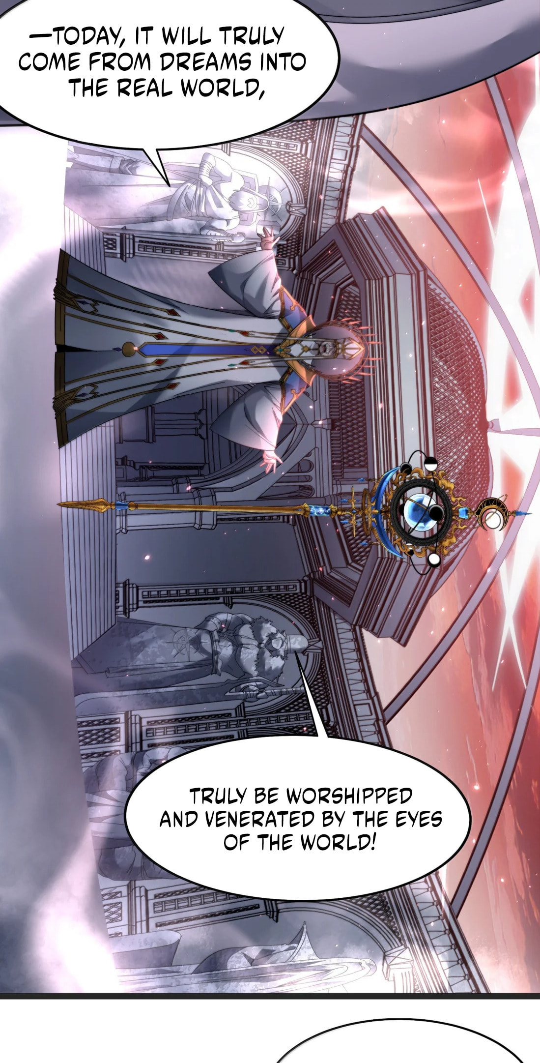 I'm Really Not the Evil God's Lackey (Colored) Chapter 185 page 28 - 