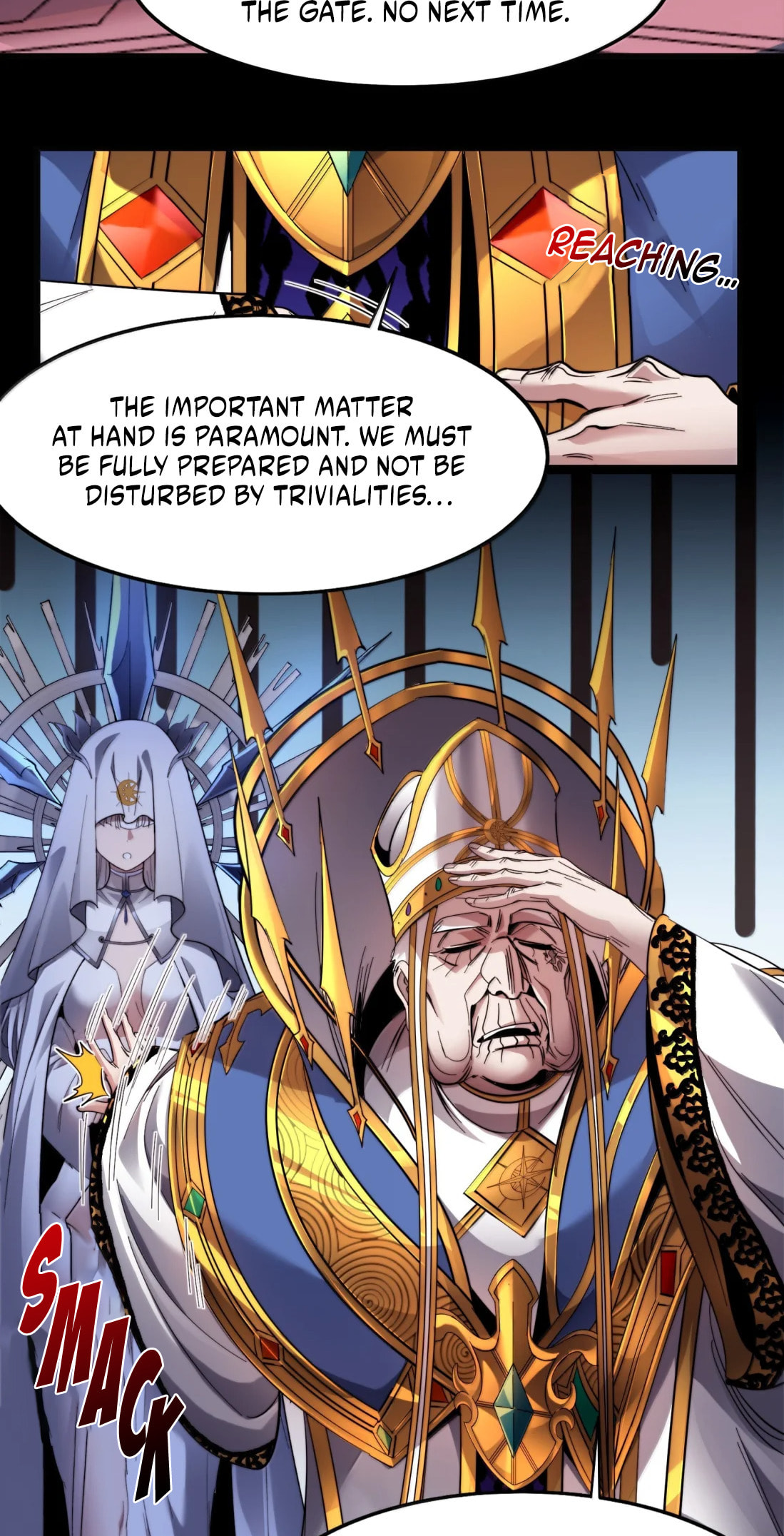 I'm Really Not the Evil God's Lackey (Colored) Chapter 185 page 34 - 