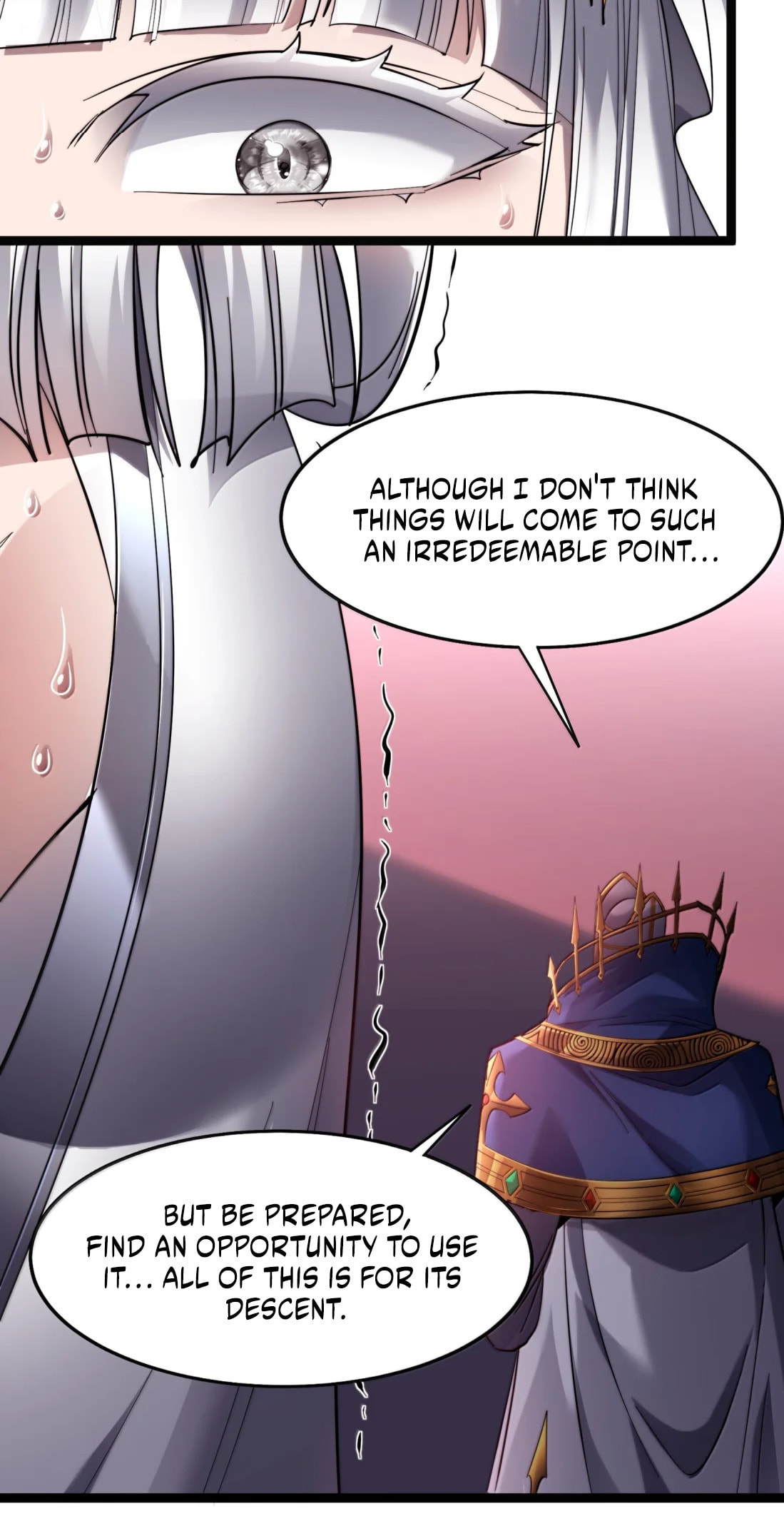 I'm Really Not the Evil God's Lackey (Colored) Chapter 185 page 36 - 