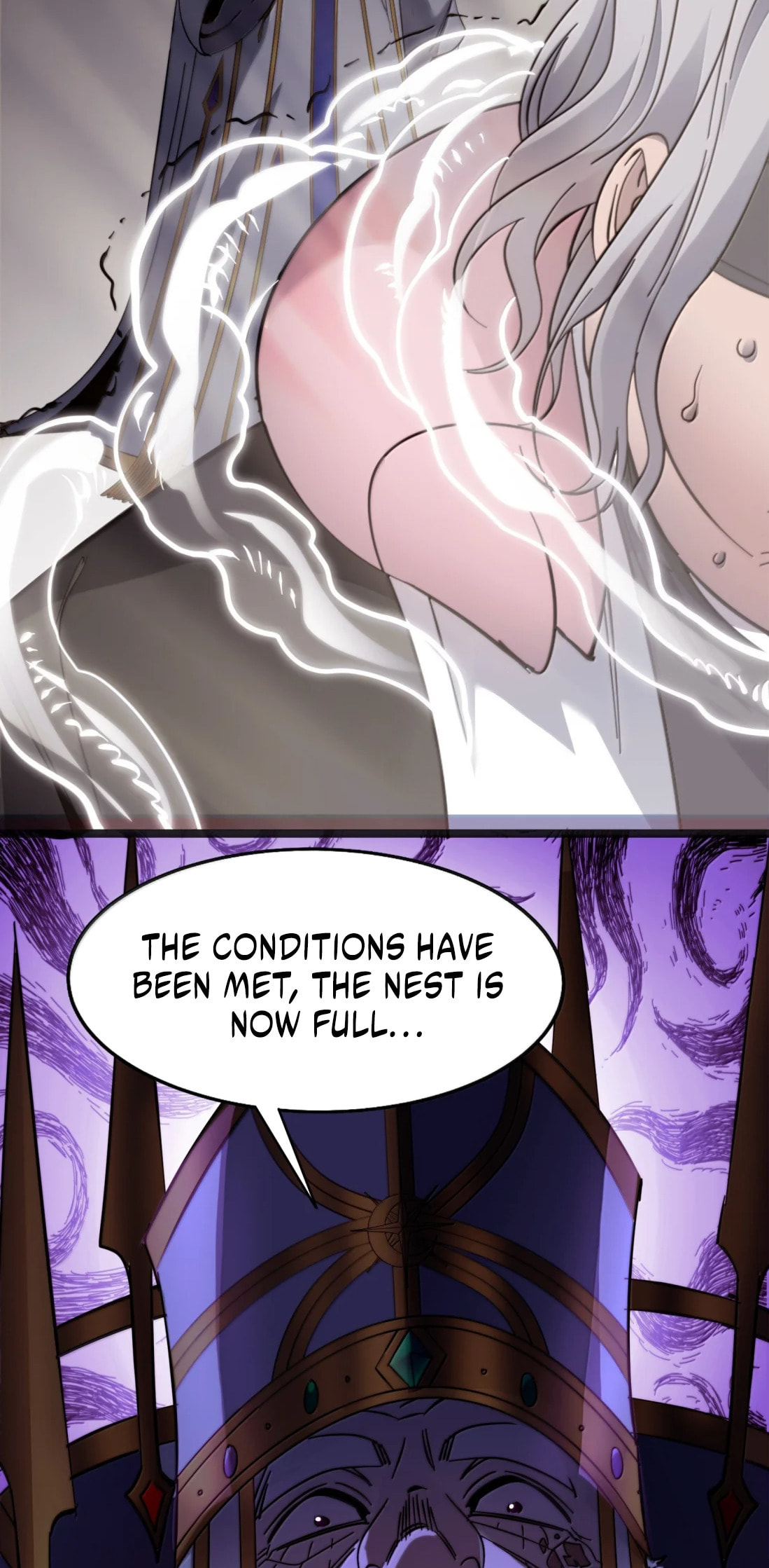 I'm Really Not the Evil God's Lackey (Colored) Chapter 185 page 49 - 