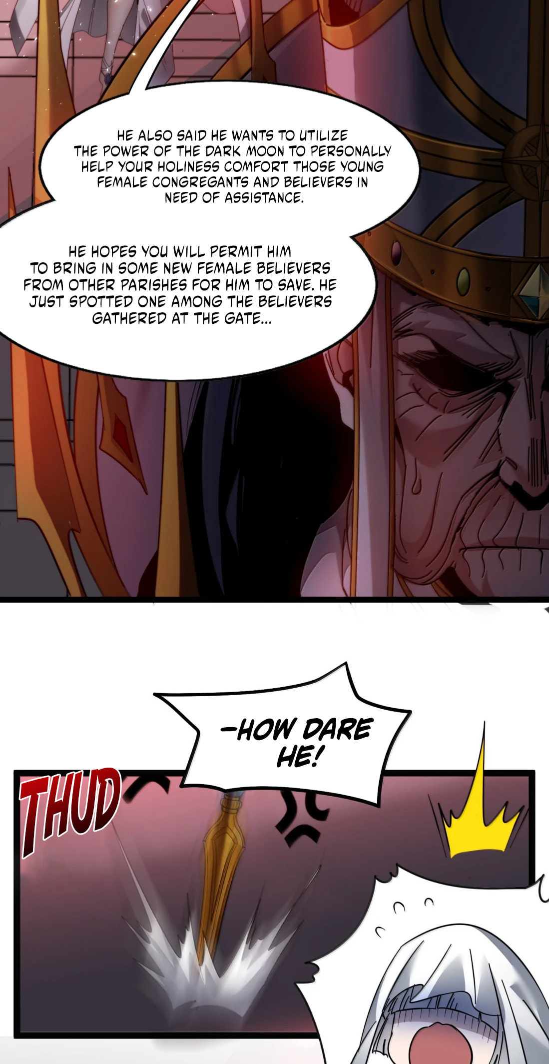 I'm Really Not the Evil God's Lackey (Colored) Chapter 185 page 6 - 